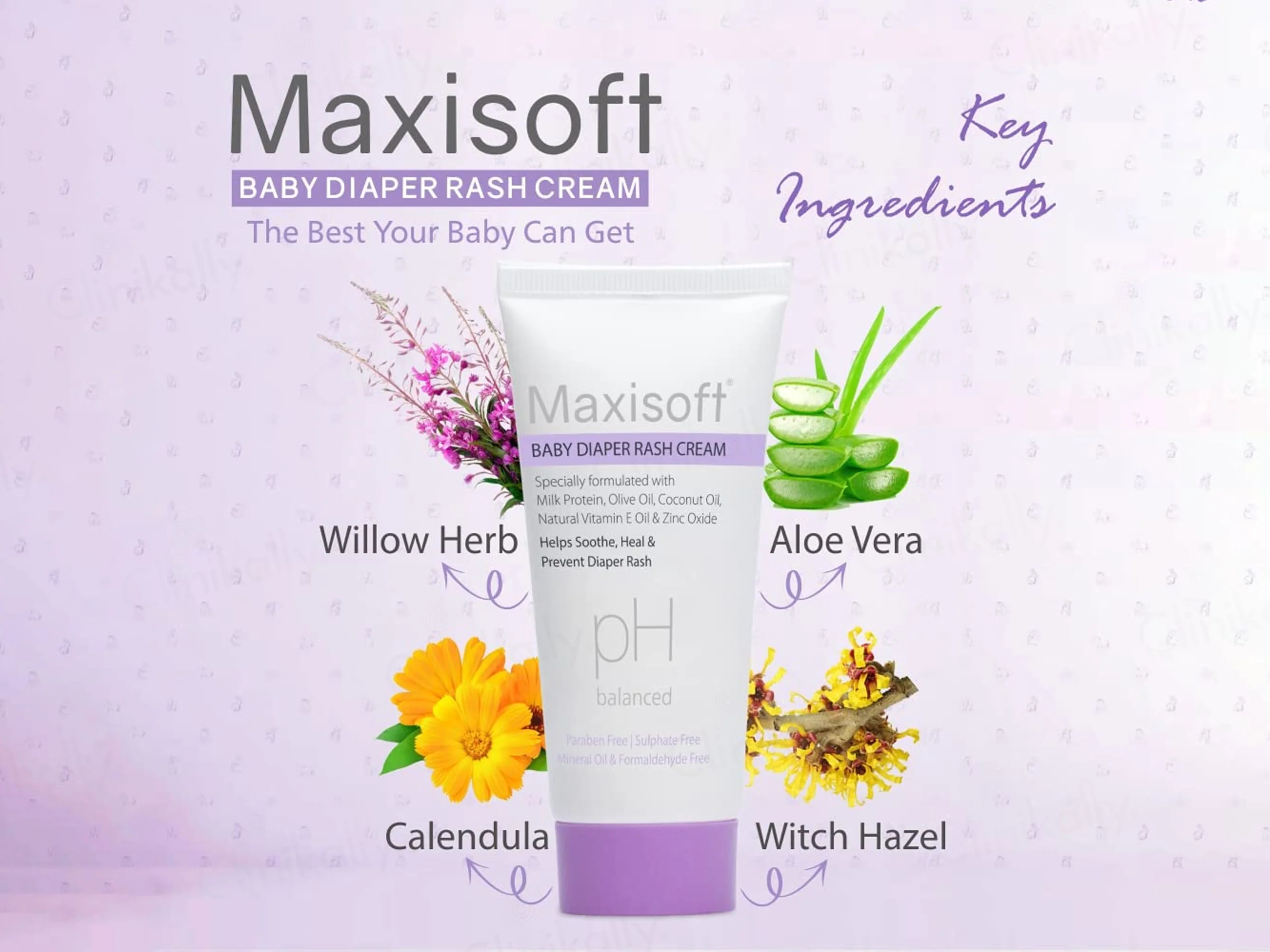 Maxisoft pH Balanced Baby Diaper Rash Cream - Image 4