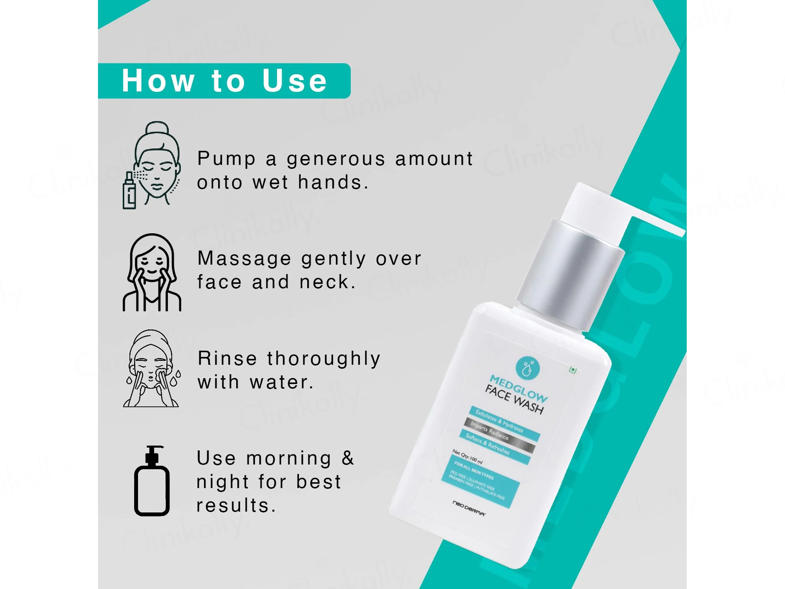 Medglow Exfoliating & Hydrating Face Wash - Image 5