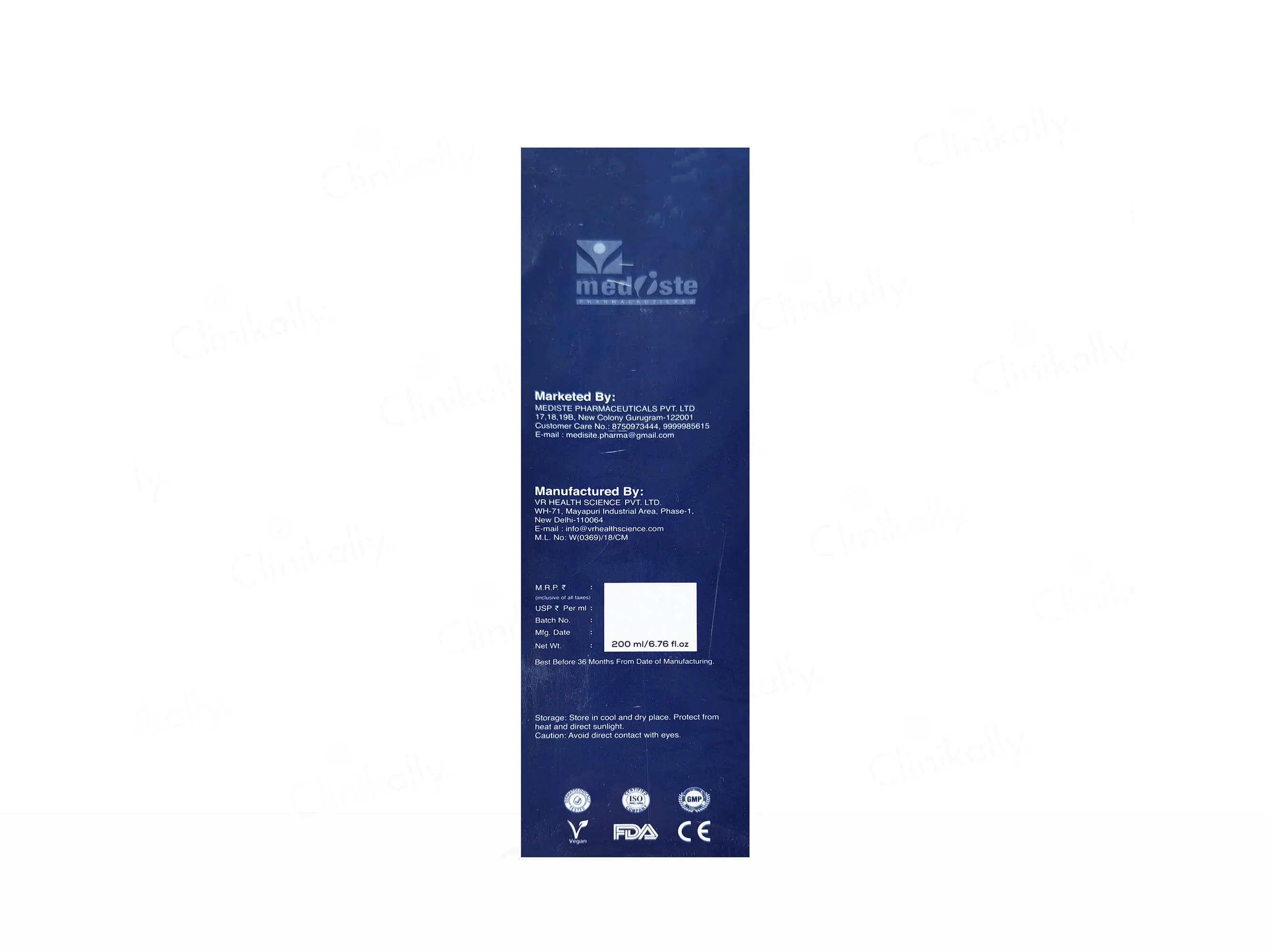 Medkin Hair Fall Control Shampoo - Image 3