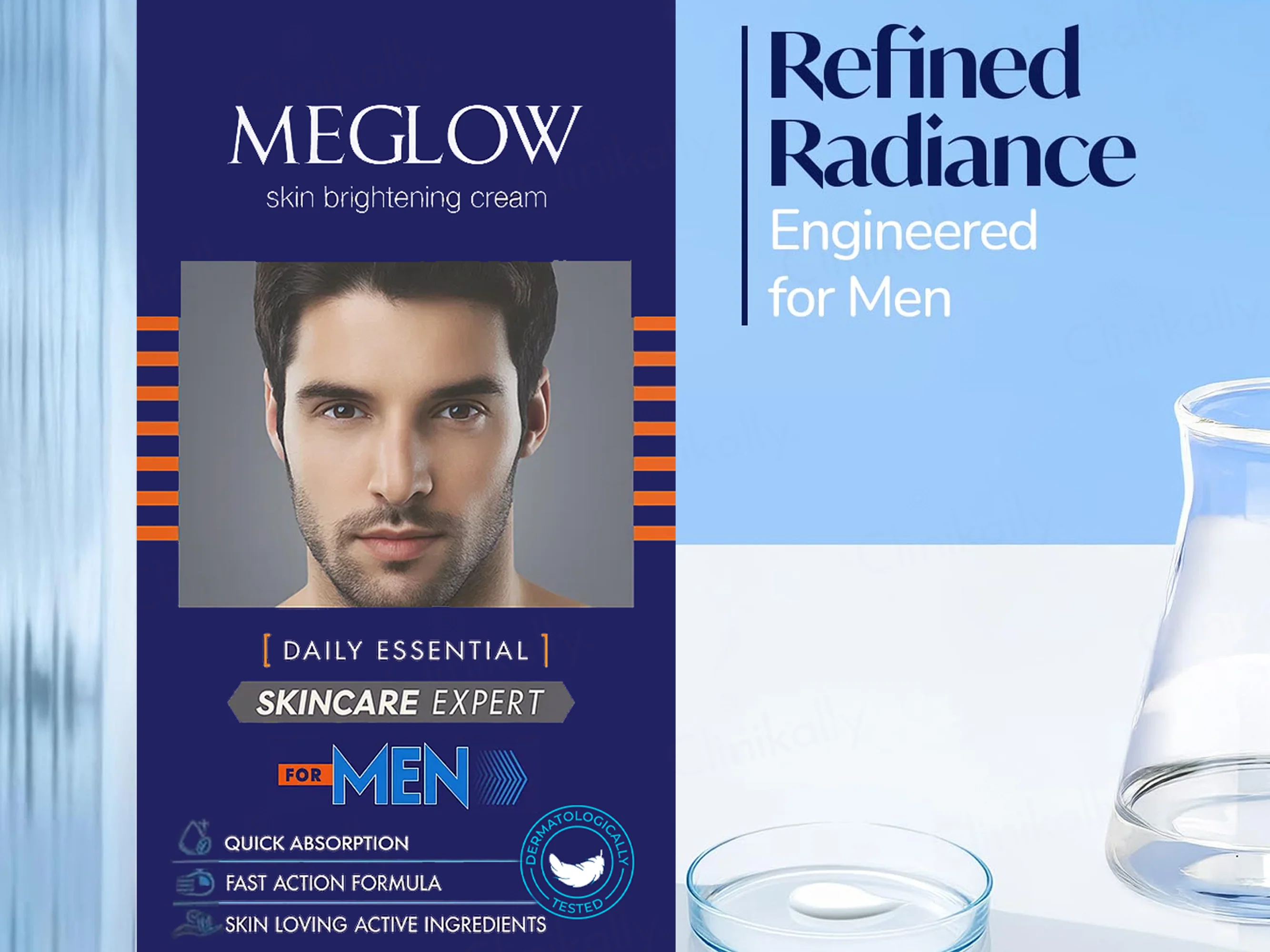 Meglow Skin Brightening Cream For Men - Image 2