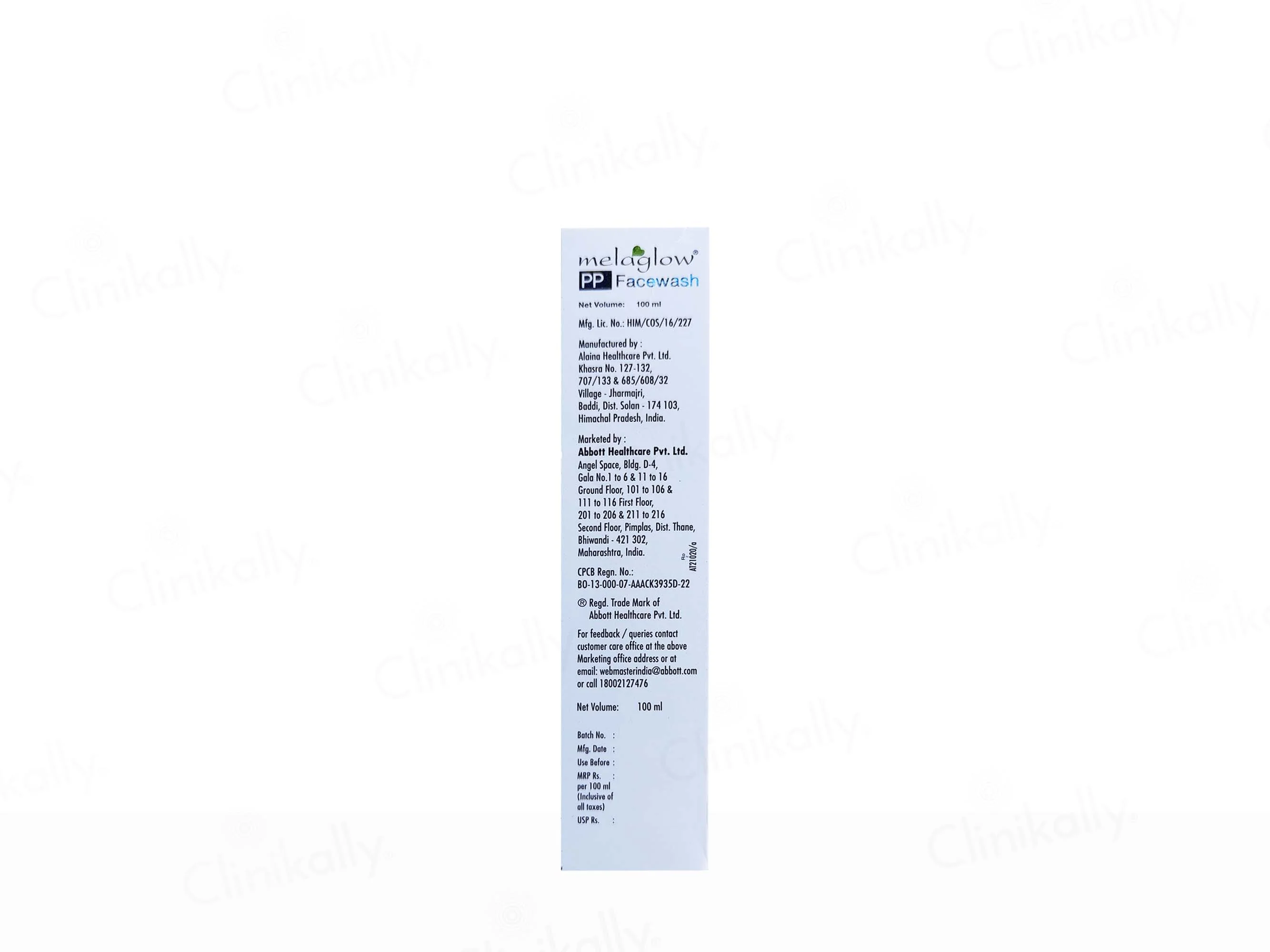 Melaglow PP Face Wash - Image 3