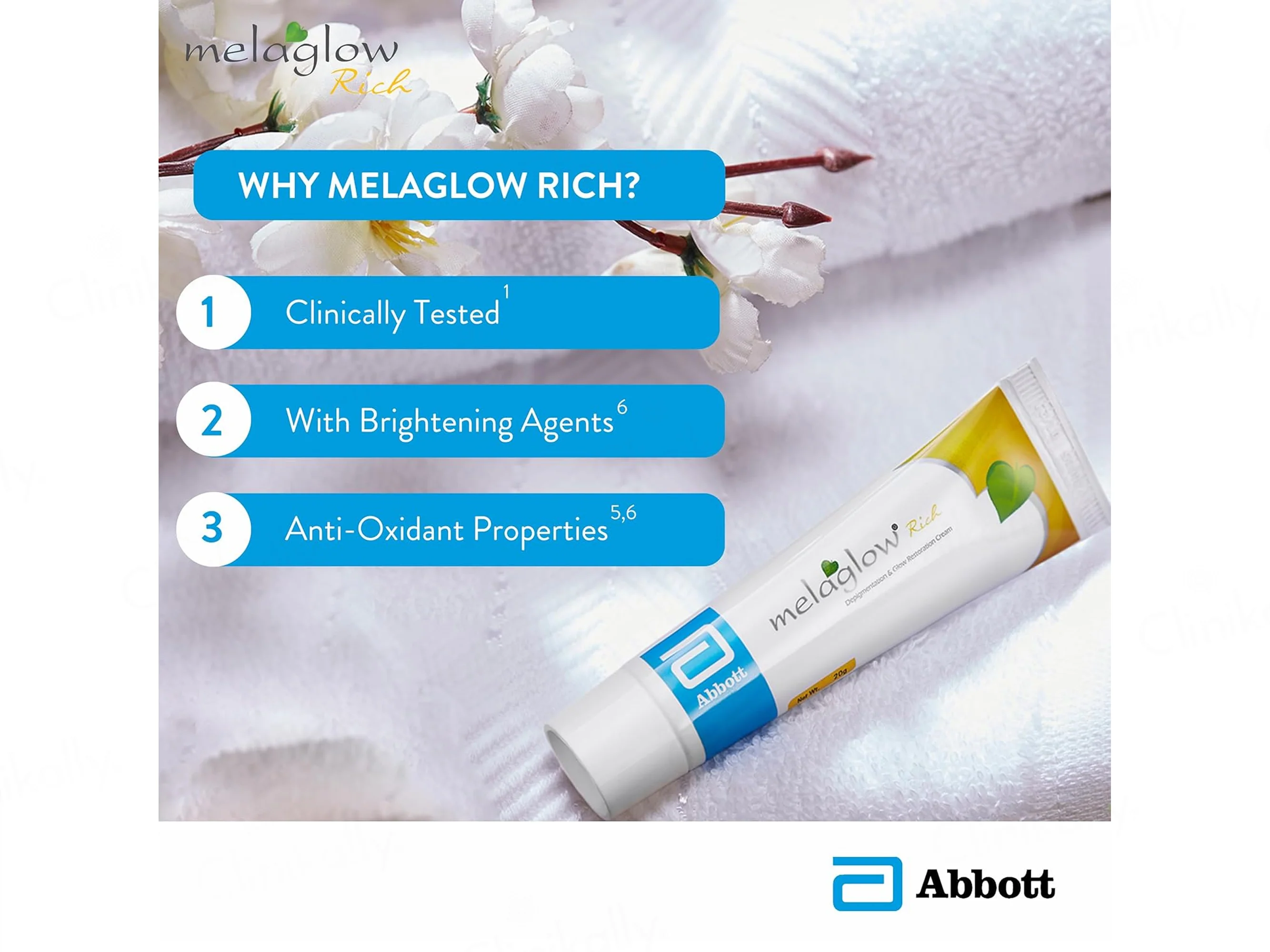 Melaglow Rich Depigmentation & Glow Restoration Cream - Image 3