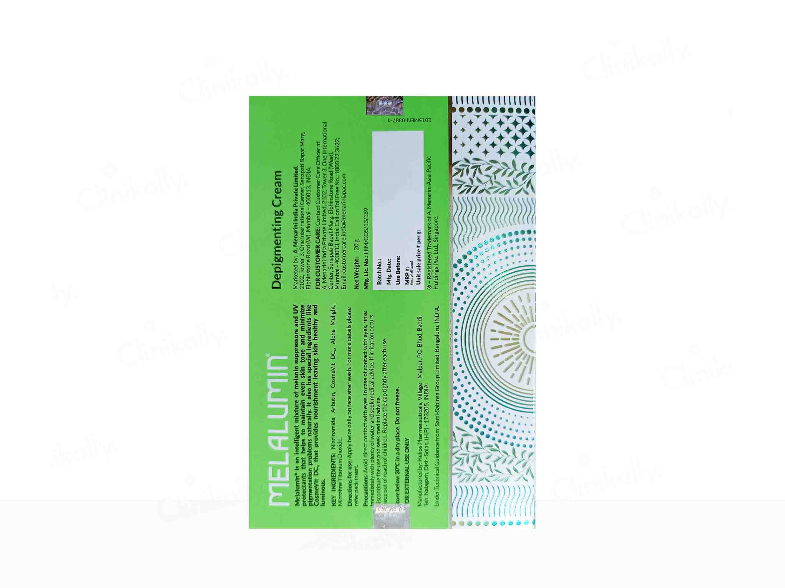 Melalumin Depigmenting Cream - Image 4