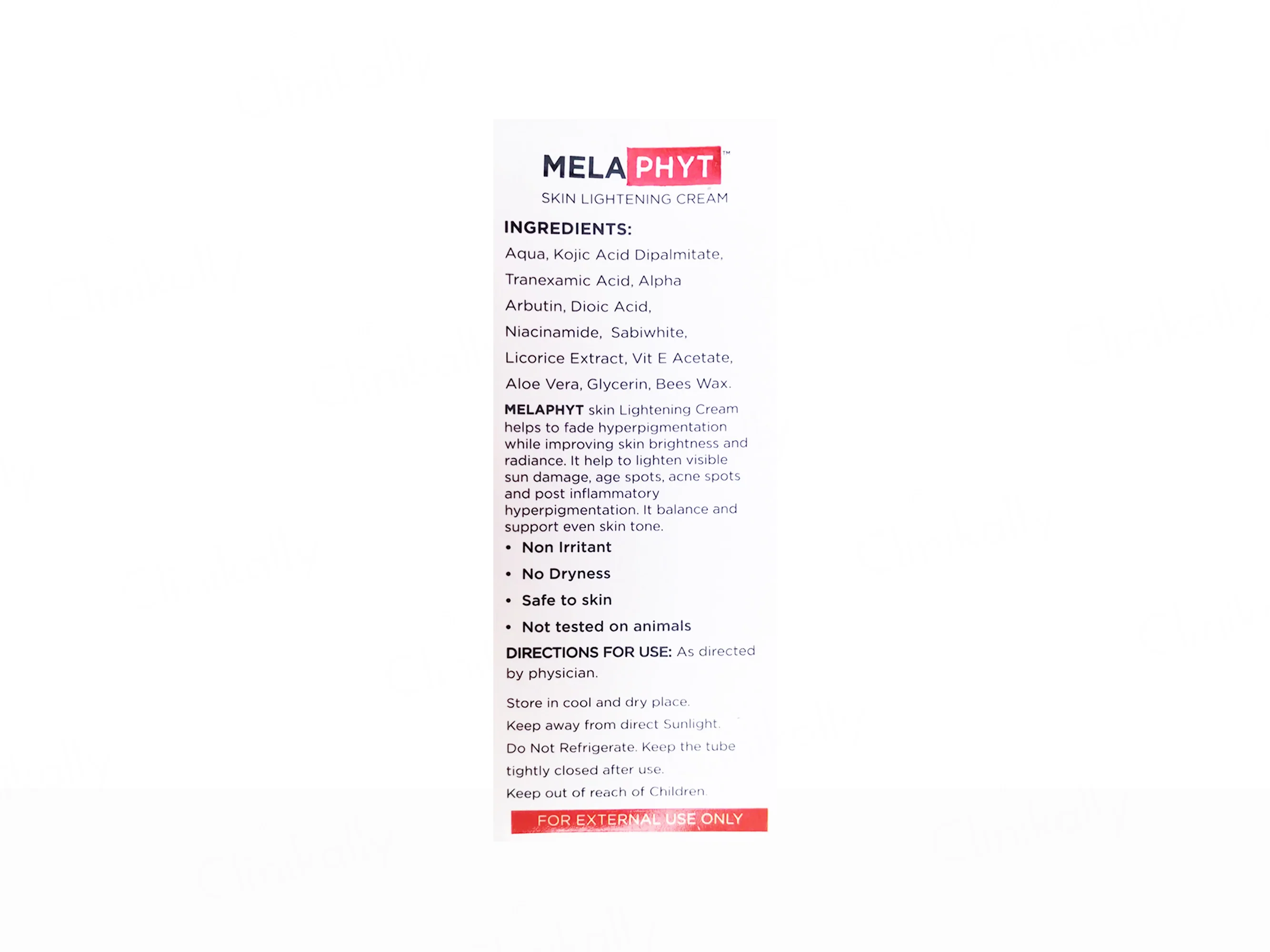 Melaphyt Skin Lightening Cream - Image 4