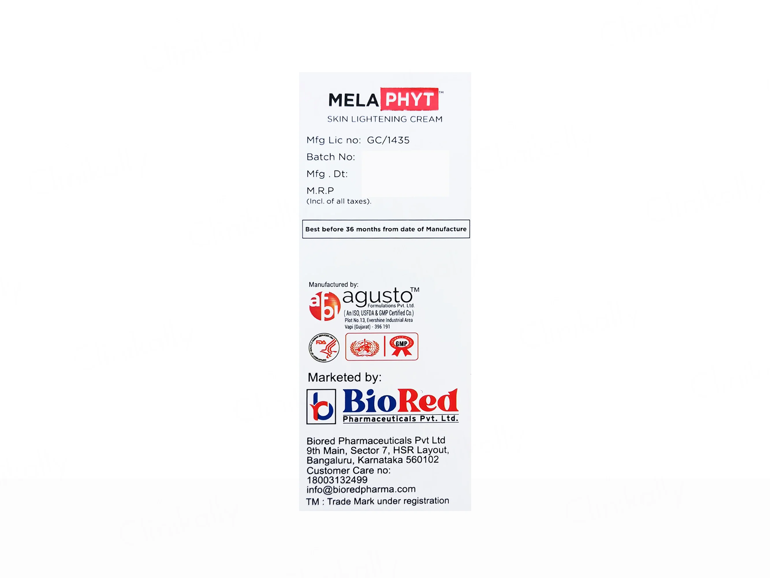 Melaphyt Skin Lightening Cream - Image 5