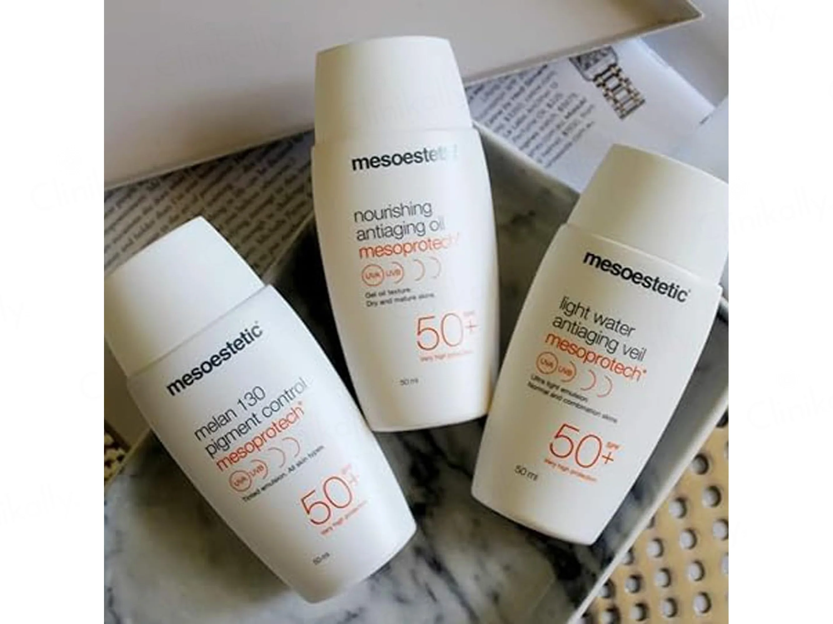Mesoestetic Mesoprotech Melan 130 Pigment Control Sunscreen SPF 50+ - Image 4