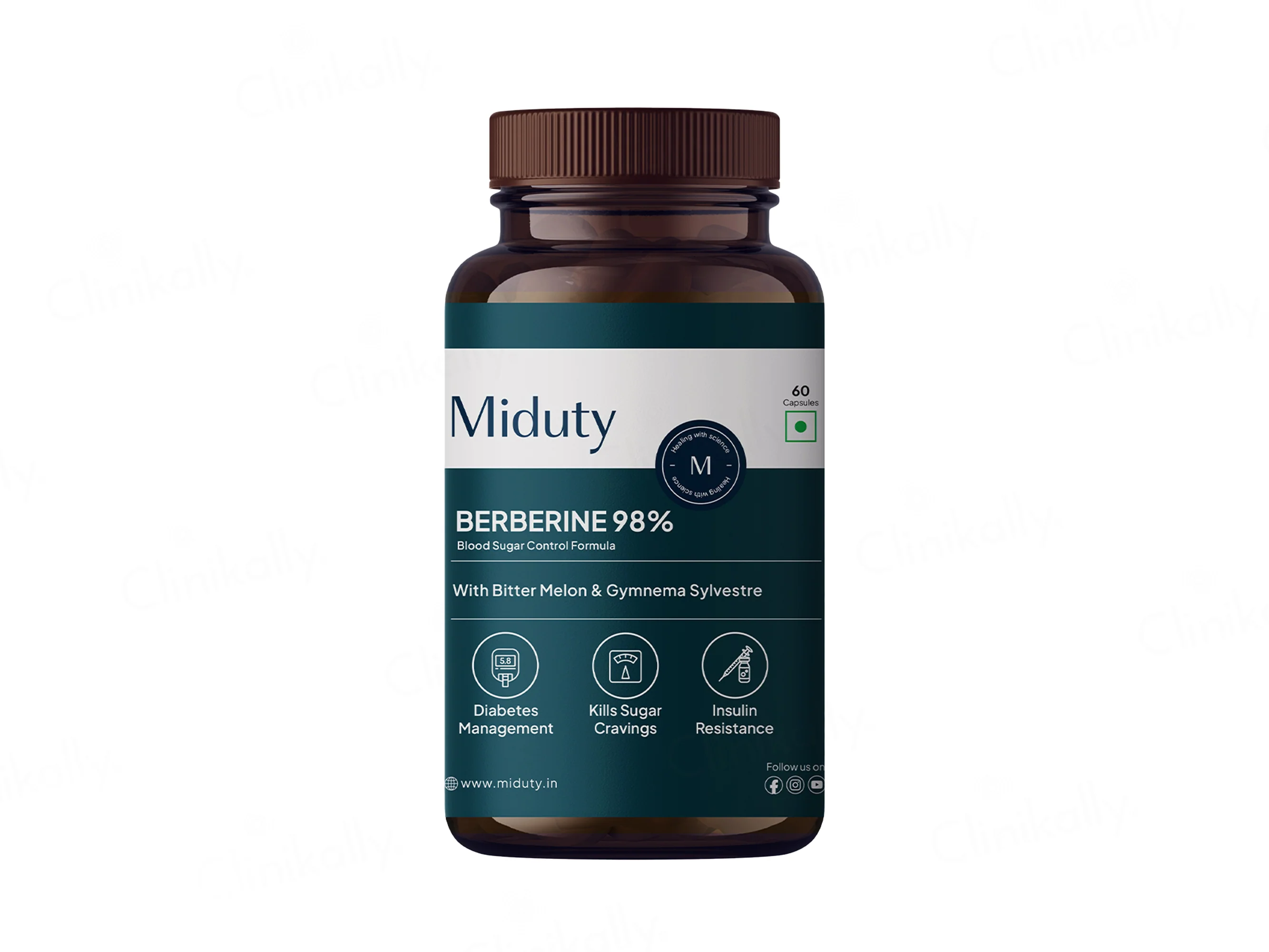 Miduty Berberine 98% Blood Sugar Control Formula Capsule - Image 3