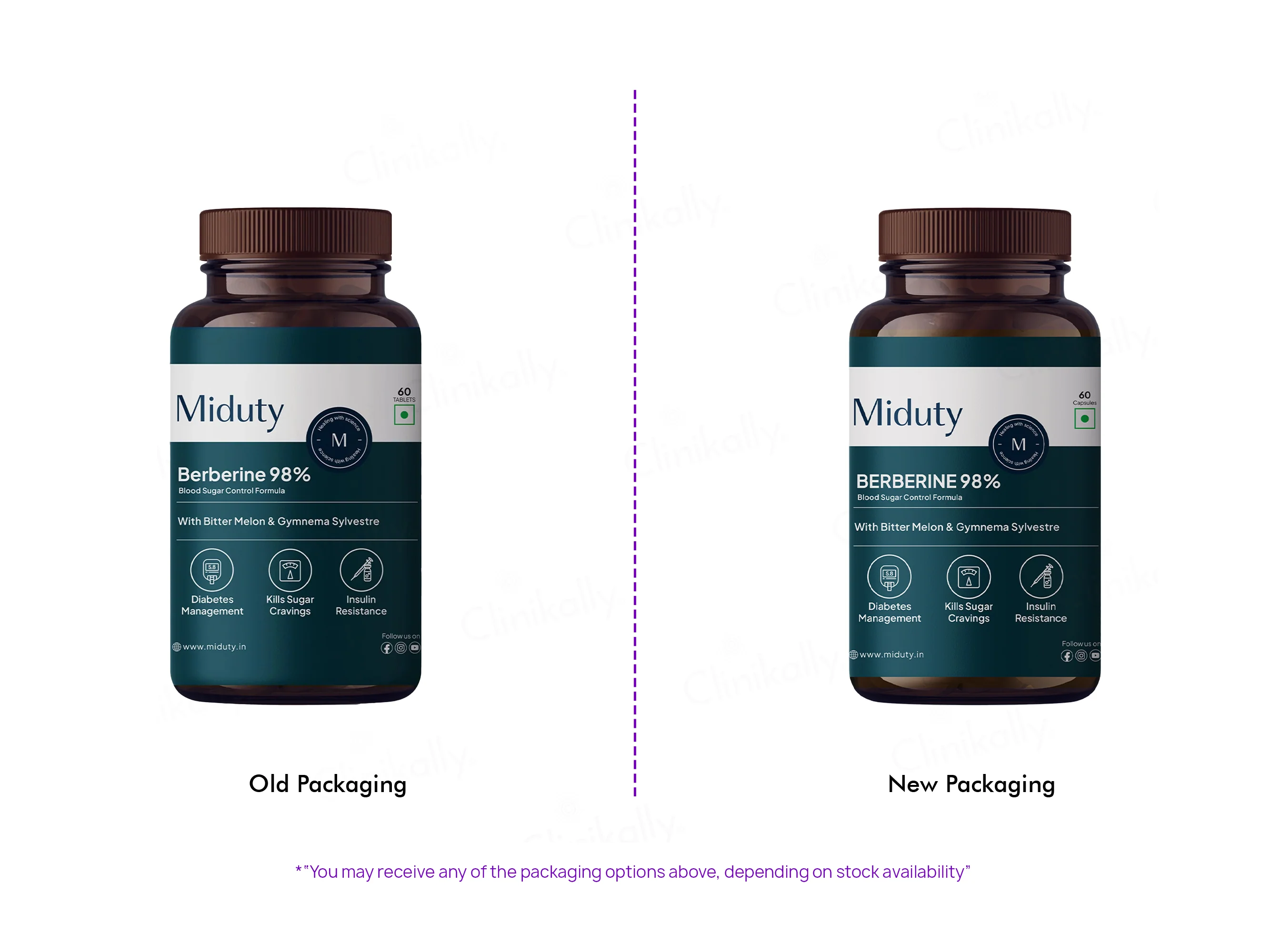 Miduty Berberine 98% Blood Sugar Control Formula Capsule - Image 4
