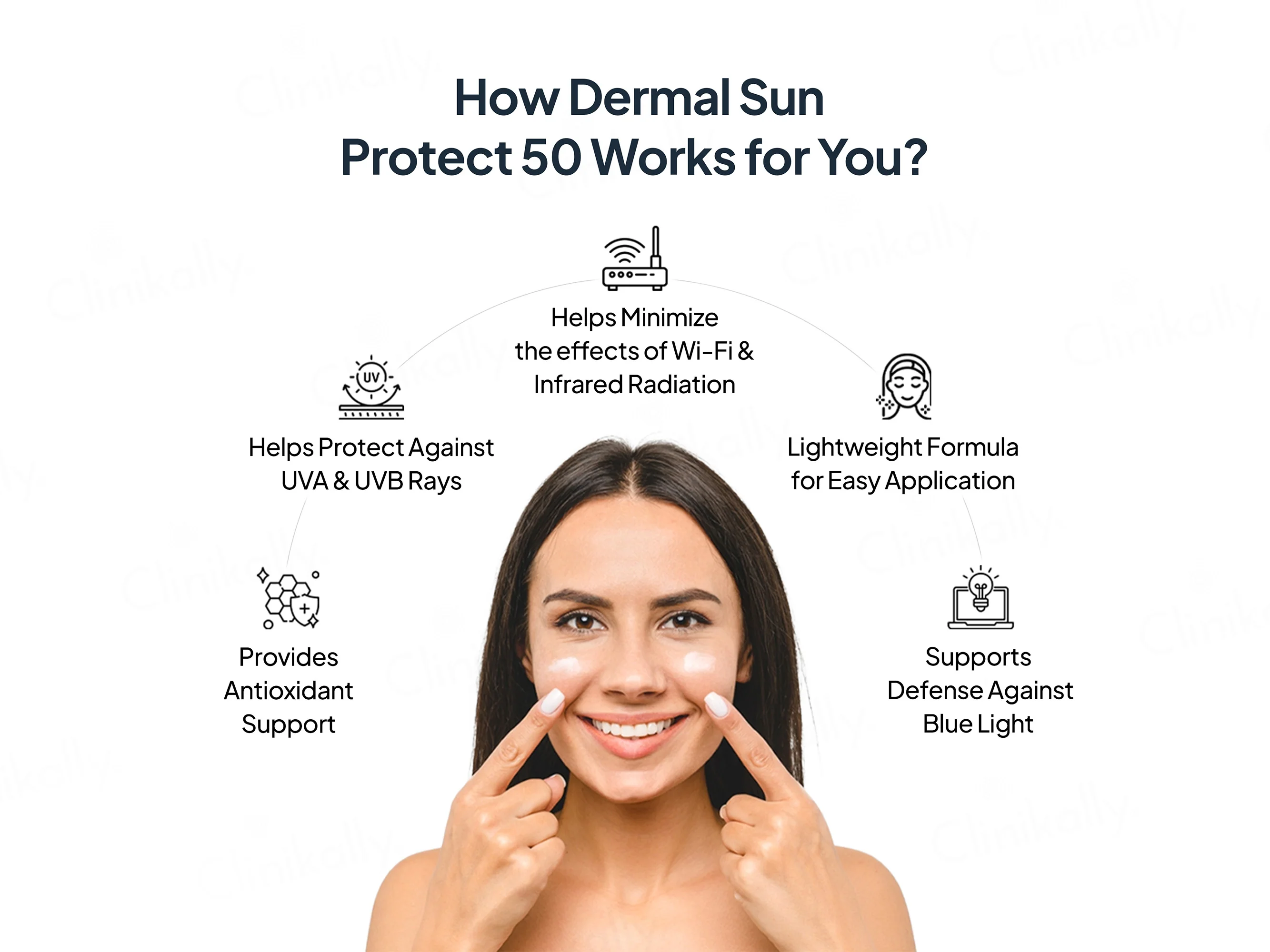 Miduty Dermal Sun Protect 50 Tinted Mineral Sunscreen SPF 50 PA+++ - Image 3
