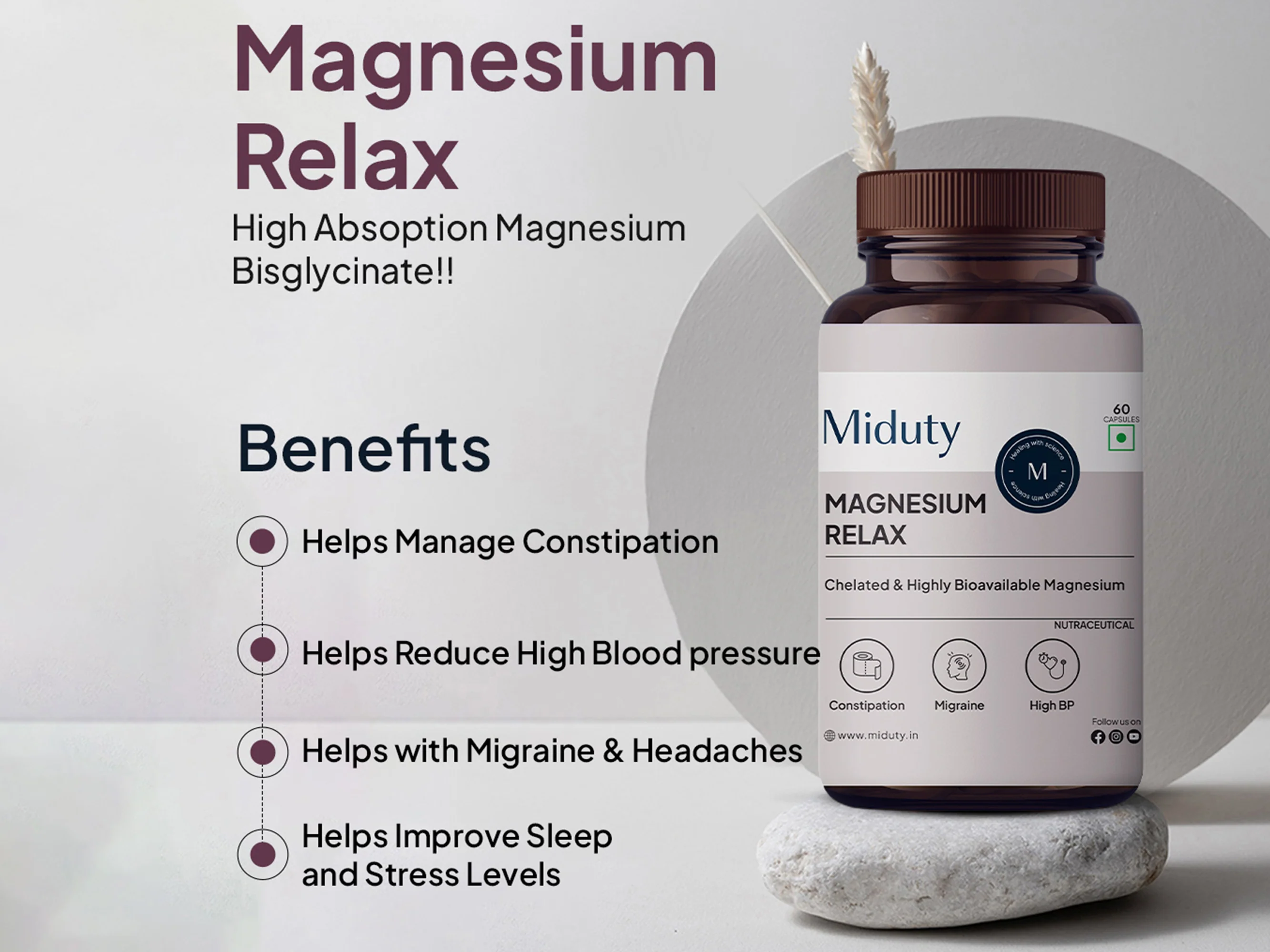 Miduty Hypertension/High BP Supplement Bundle - Image 3