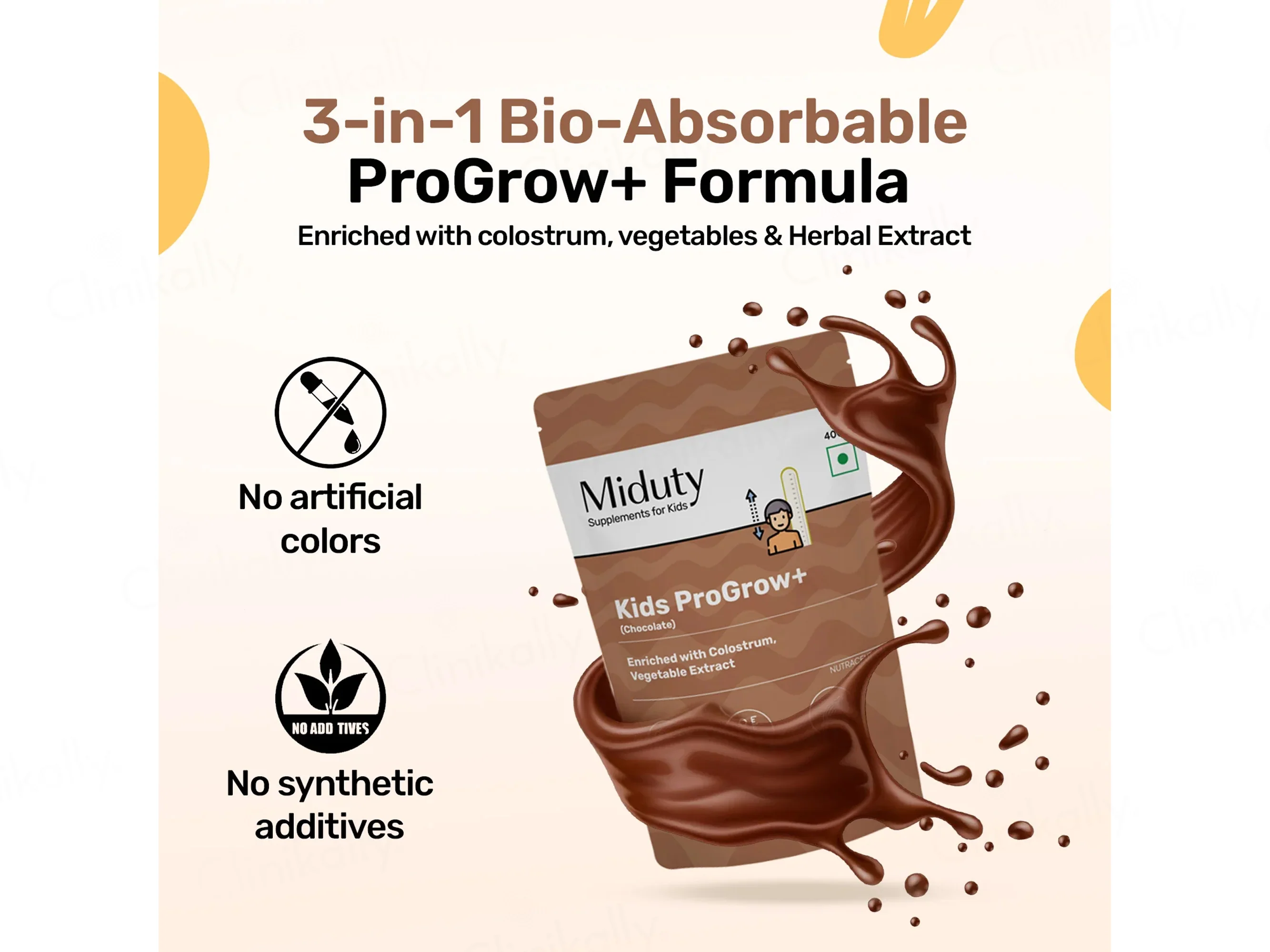 Miduty Kids Progrow+ Protein Powder - Chocolate Flavour - Image 3