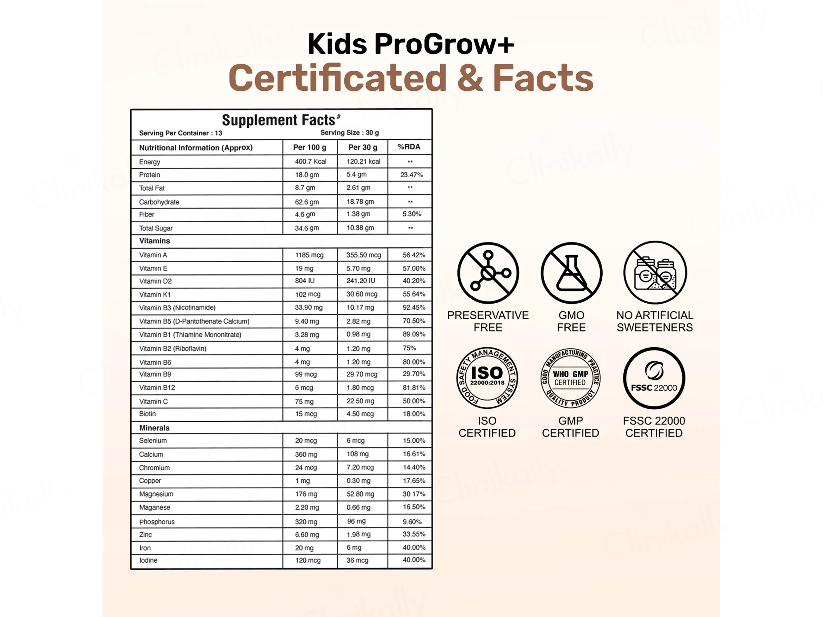 Miduty Kids Progrow+ Protein Powder - Chocolate Flavour - Image 8