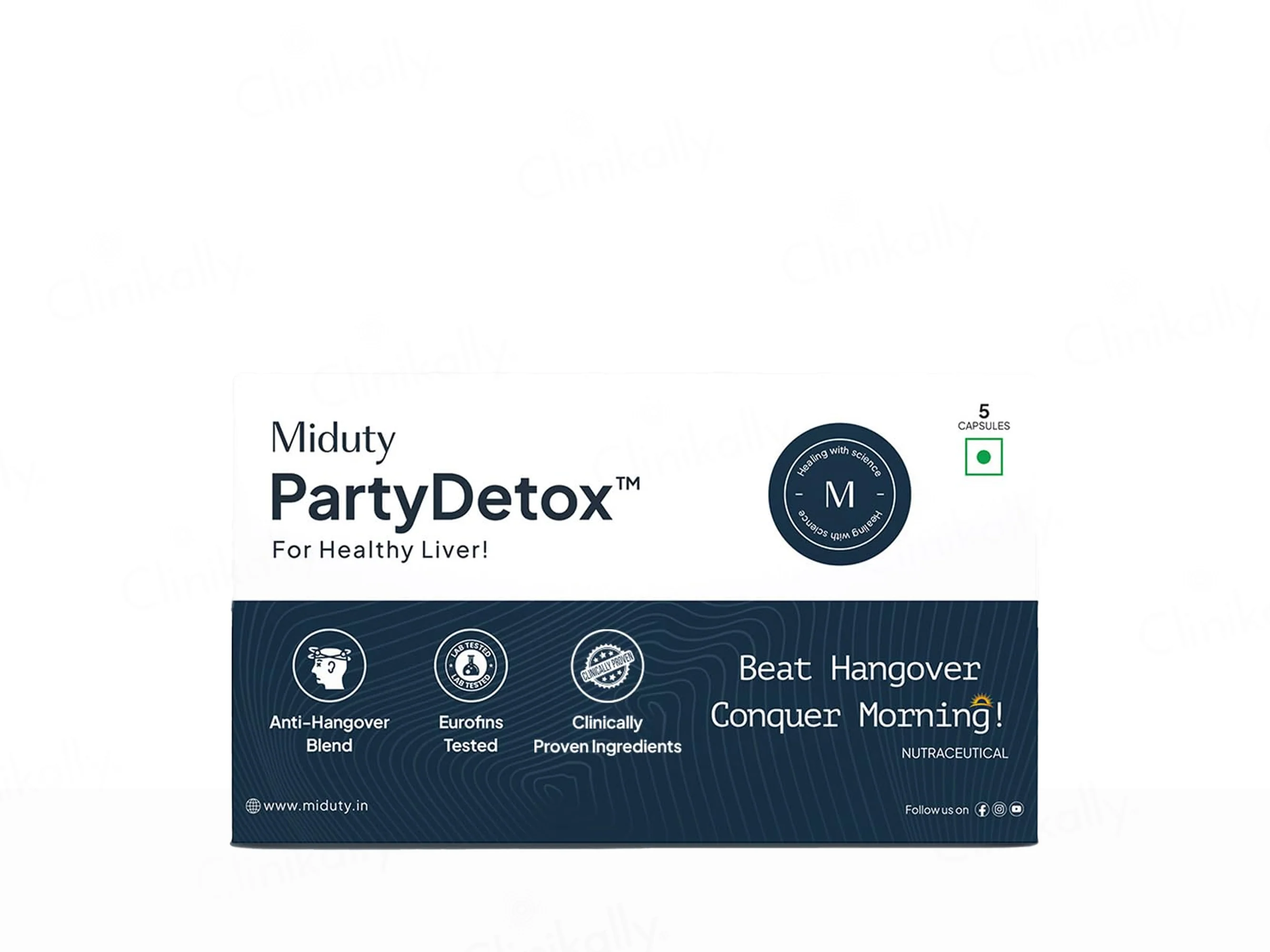 Miduty Party Detox Anti-Hangover Capsule - Image 2