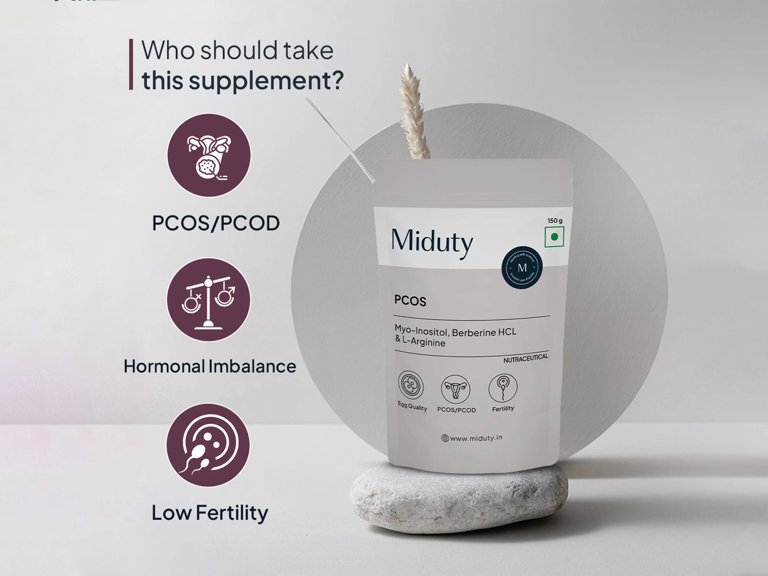 Miduty PCOD/PCOS Supplement Bundle - Image 7