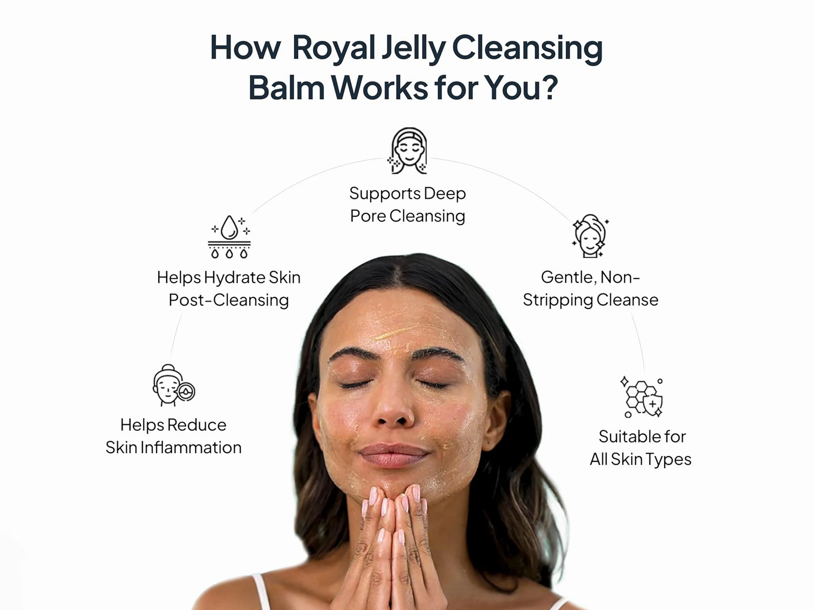 Miduty Royal Jelly Cleansing Balm - Image 2