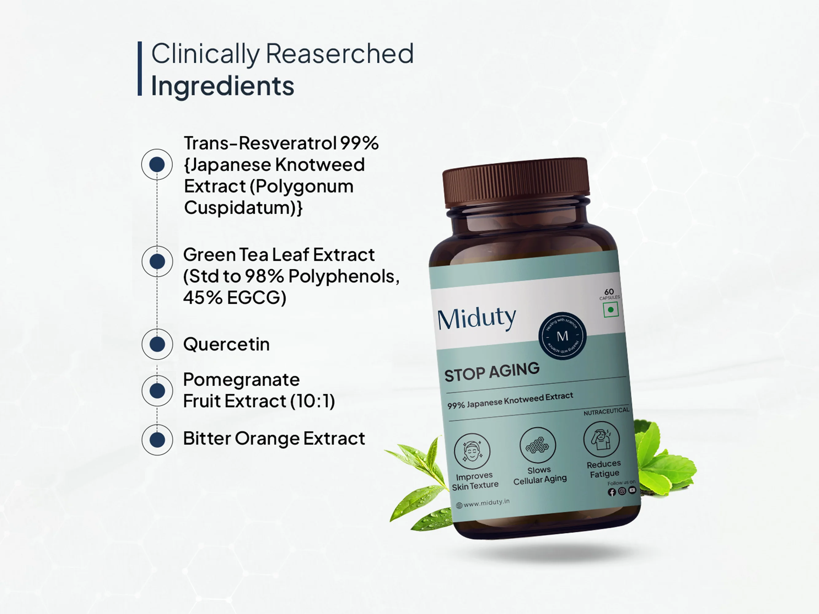 Miduty Urinary Tract Infection (UTI) Supplement Bundle - Image 3