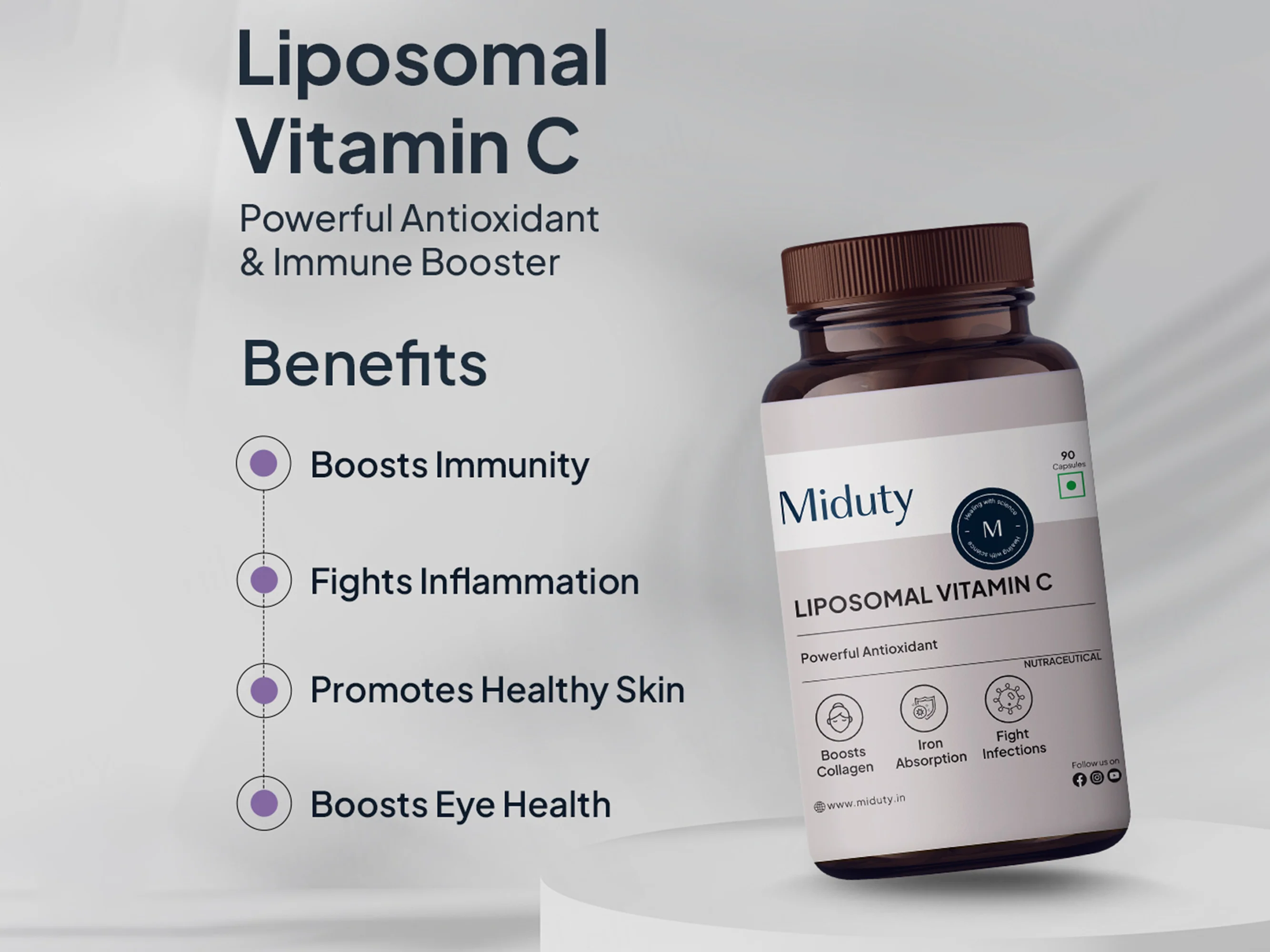 Miduty Urinary Tract Infection (UTI) Supplement Bundle - Image 5