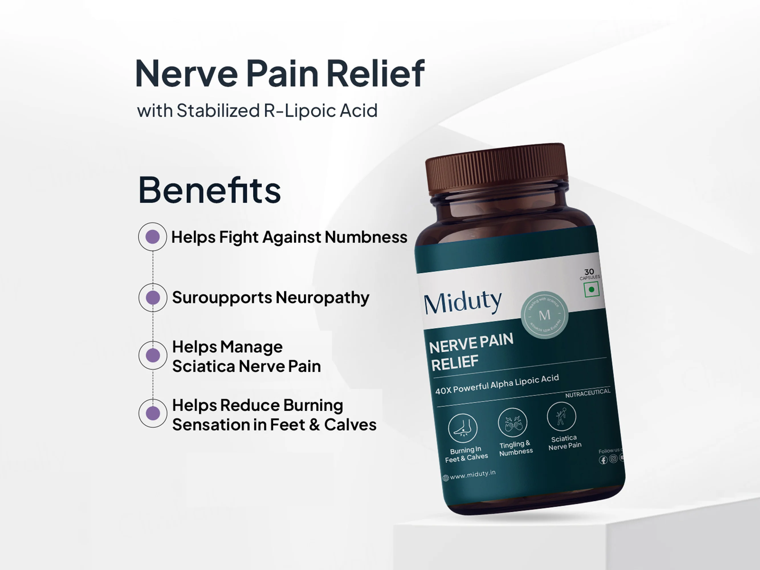 Miduty Varicose Veins Supplement Bundle - Image 7