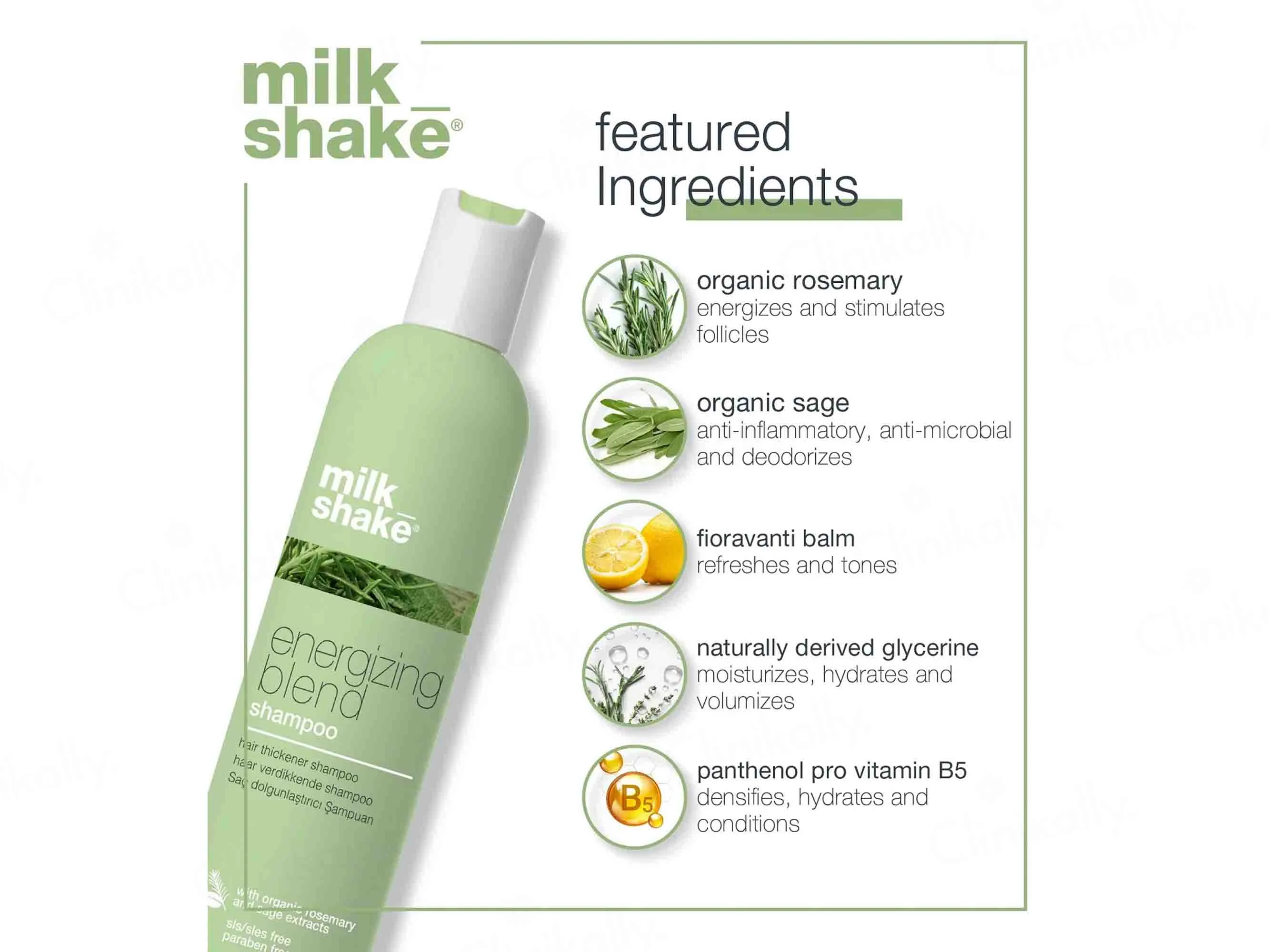Milk Shake Energizing Blend Shampoo - Image 3