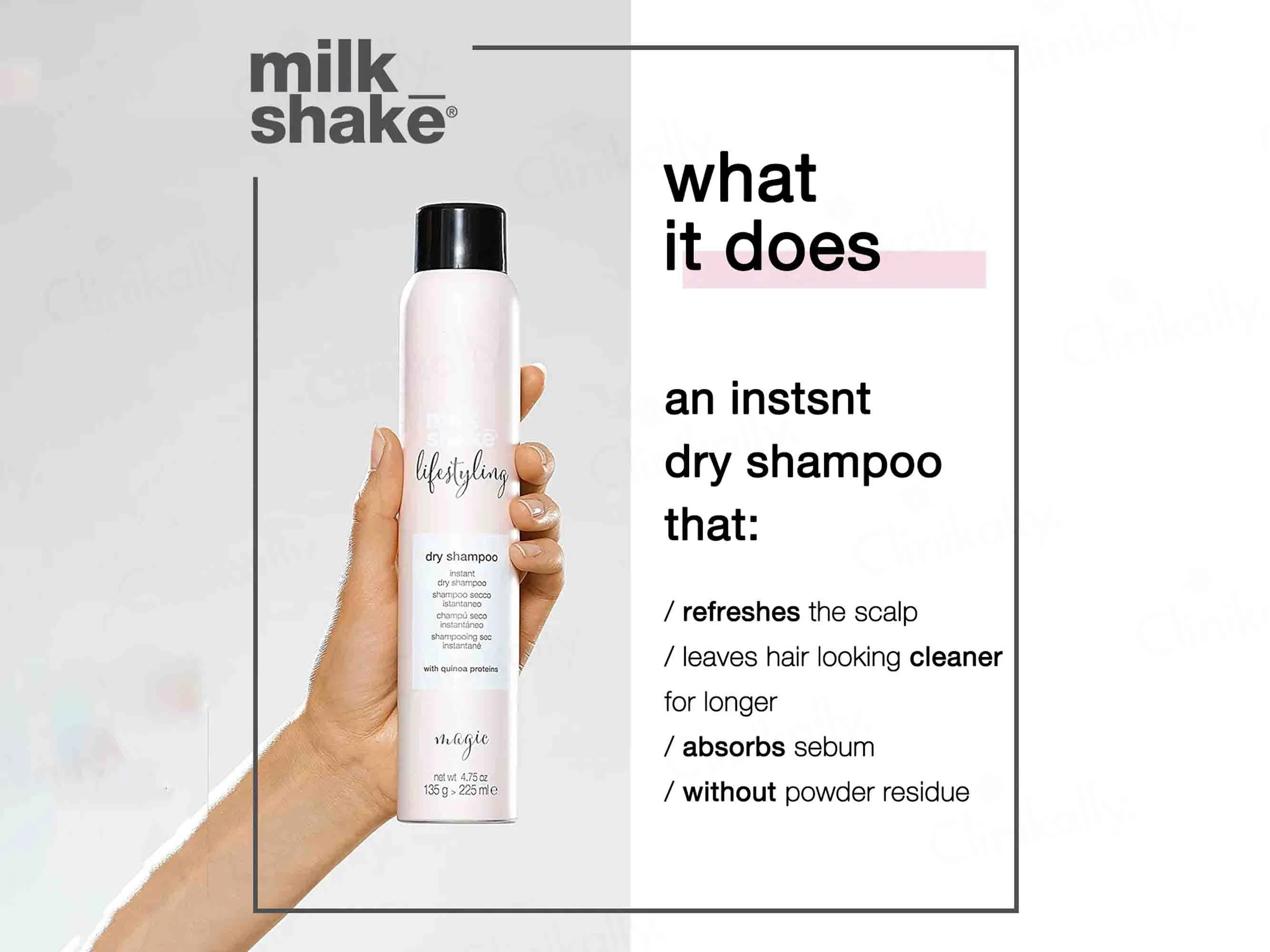 Milk Shake Lifestyling Dry Shampoo Magic Scent - Image 2