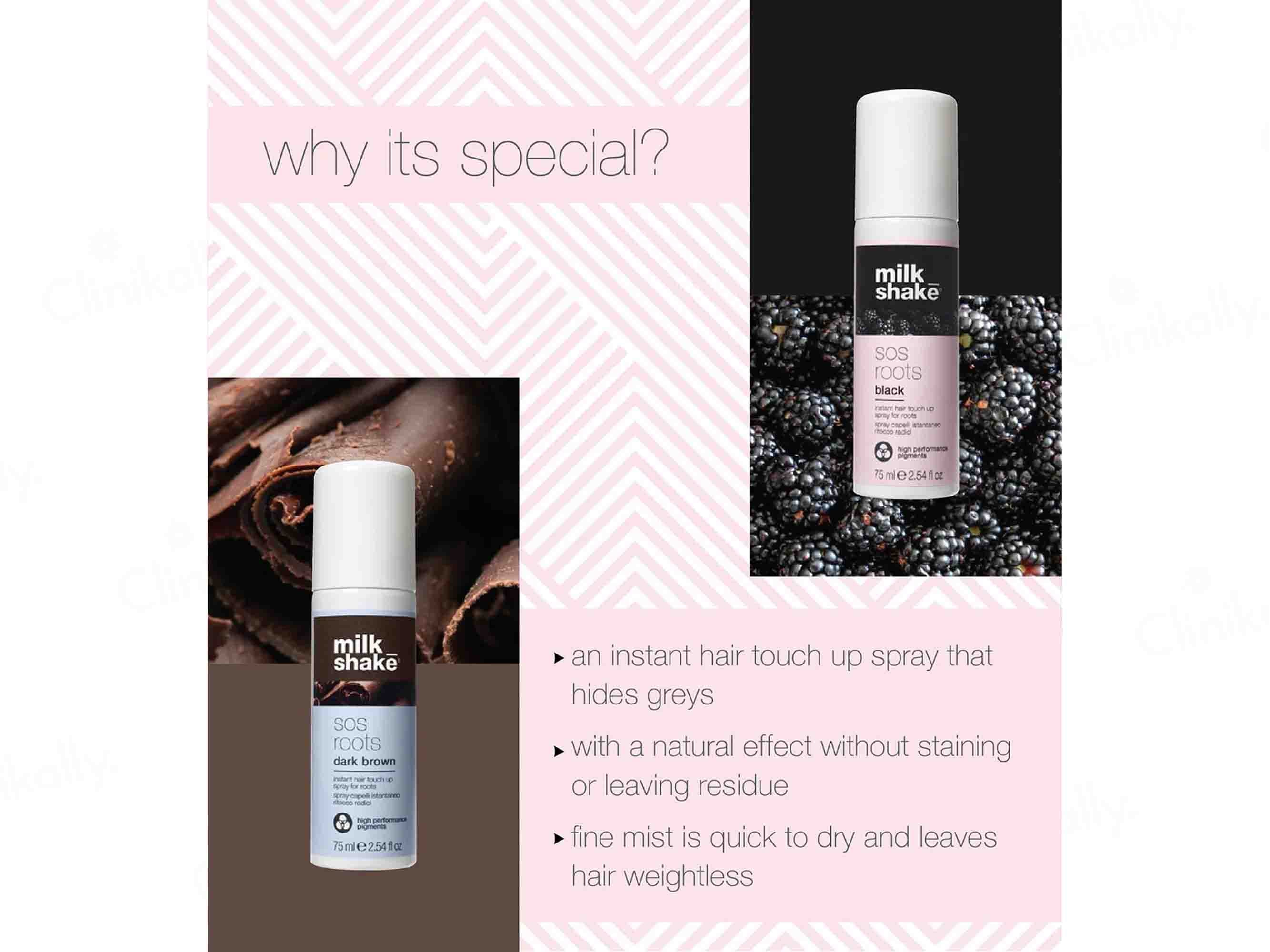 Milk Shake SOS Roots Spray - Black - Image 2