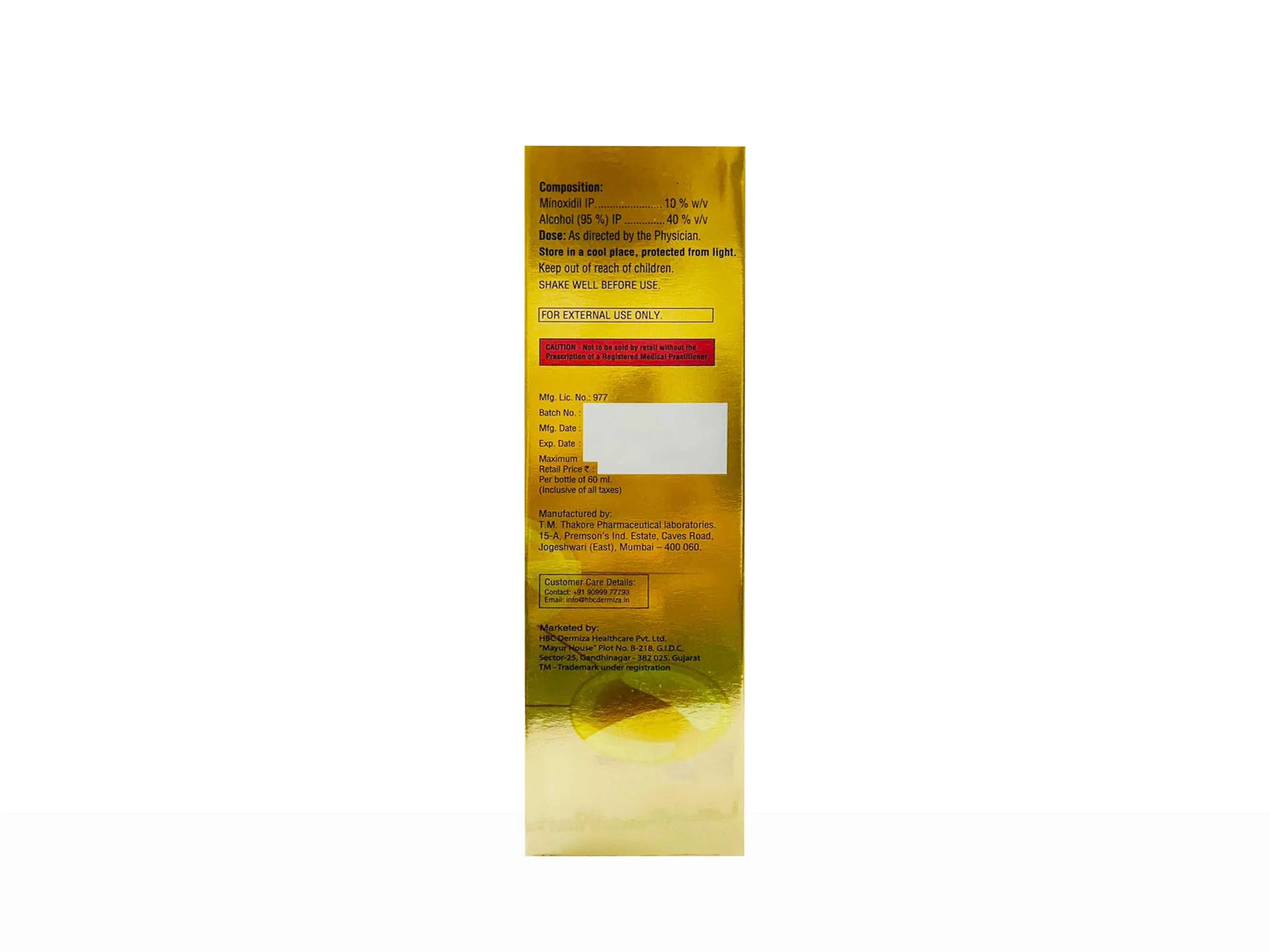 Minfin 10% Topical Solution - Image 3