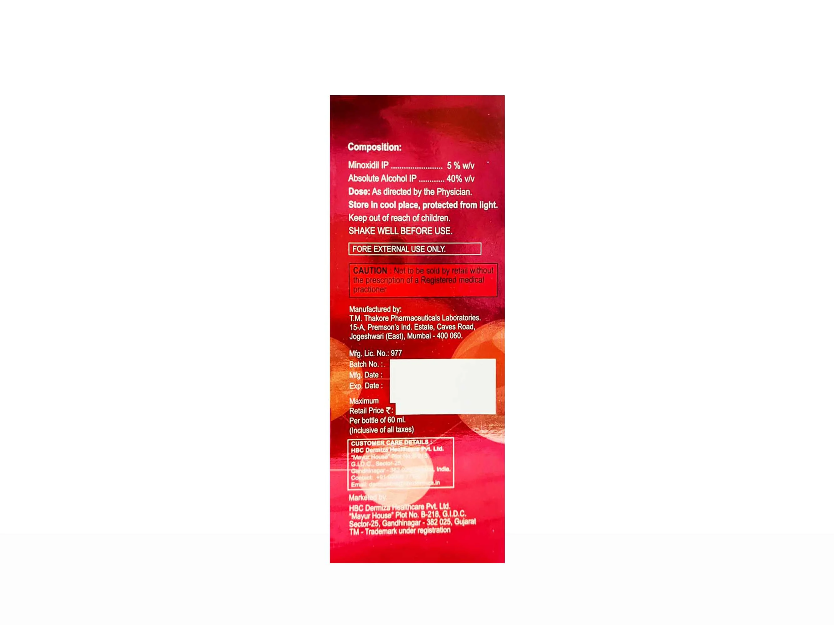 Minfin 5% Topical Solution - Image 2