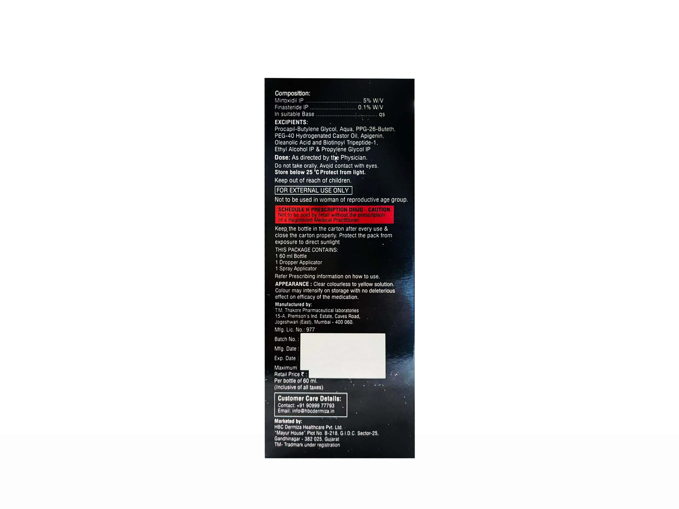 Minfin Pro 5% Topical Solution - Image 3