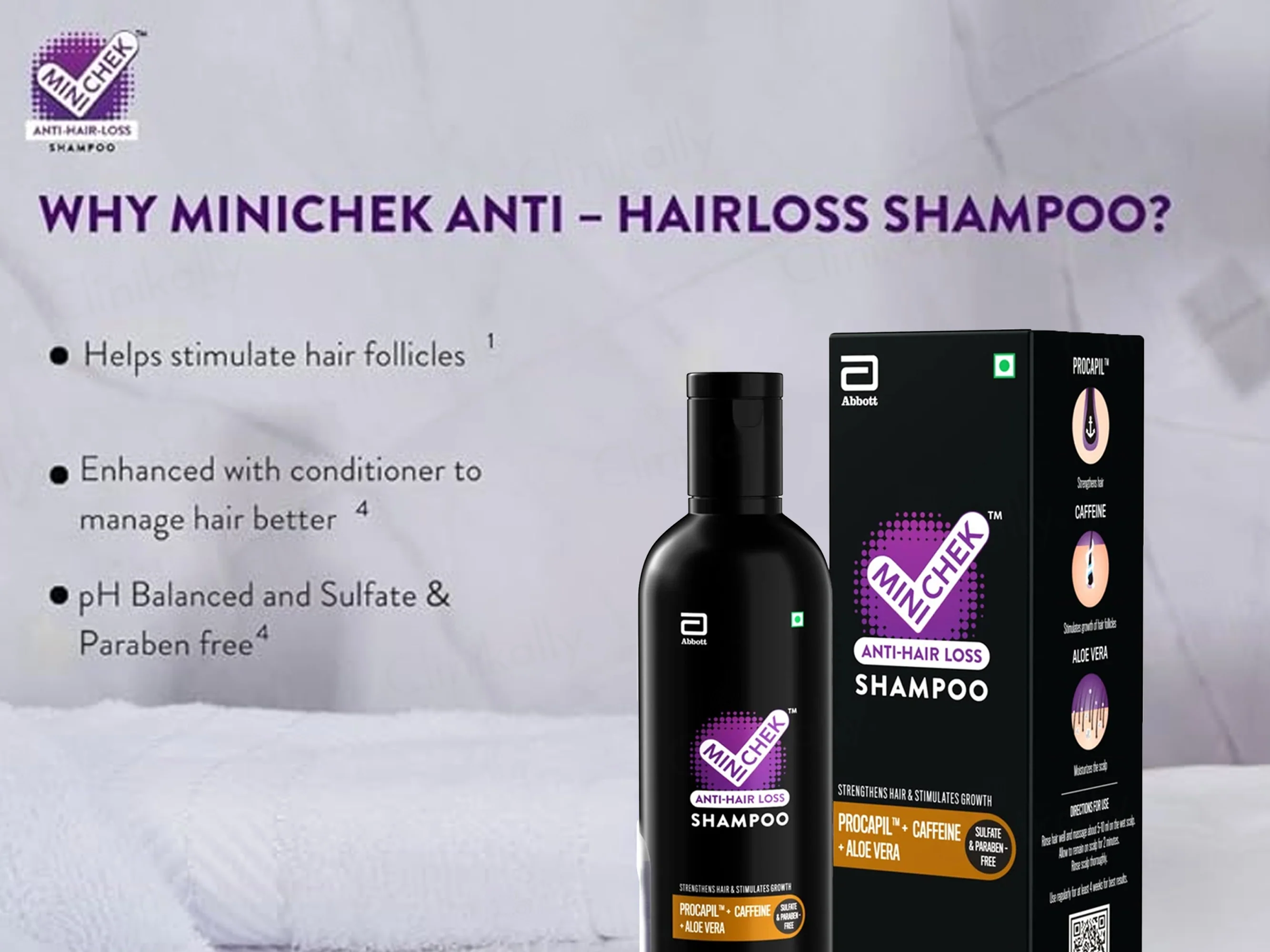 Minichek Anti-Hair Loss Shampoo - Image 5