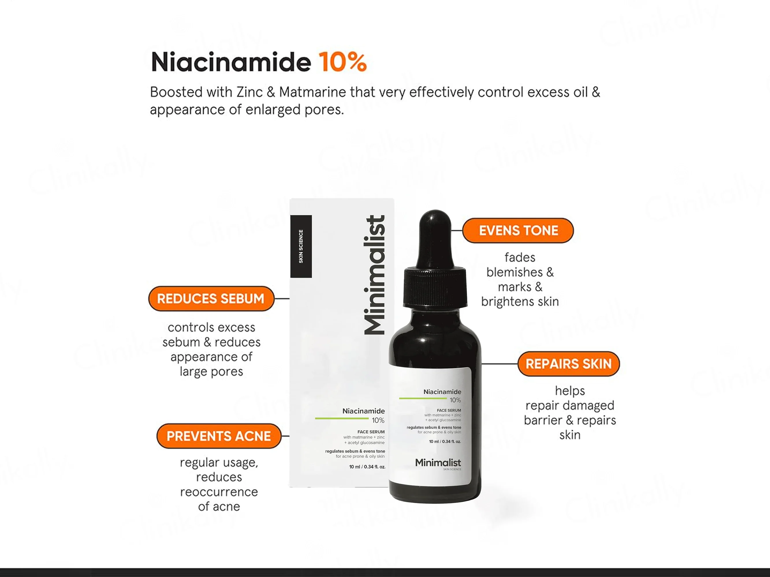 Minimalist 10% Niacinamide Face Serum - Image 2