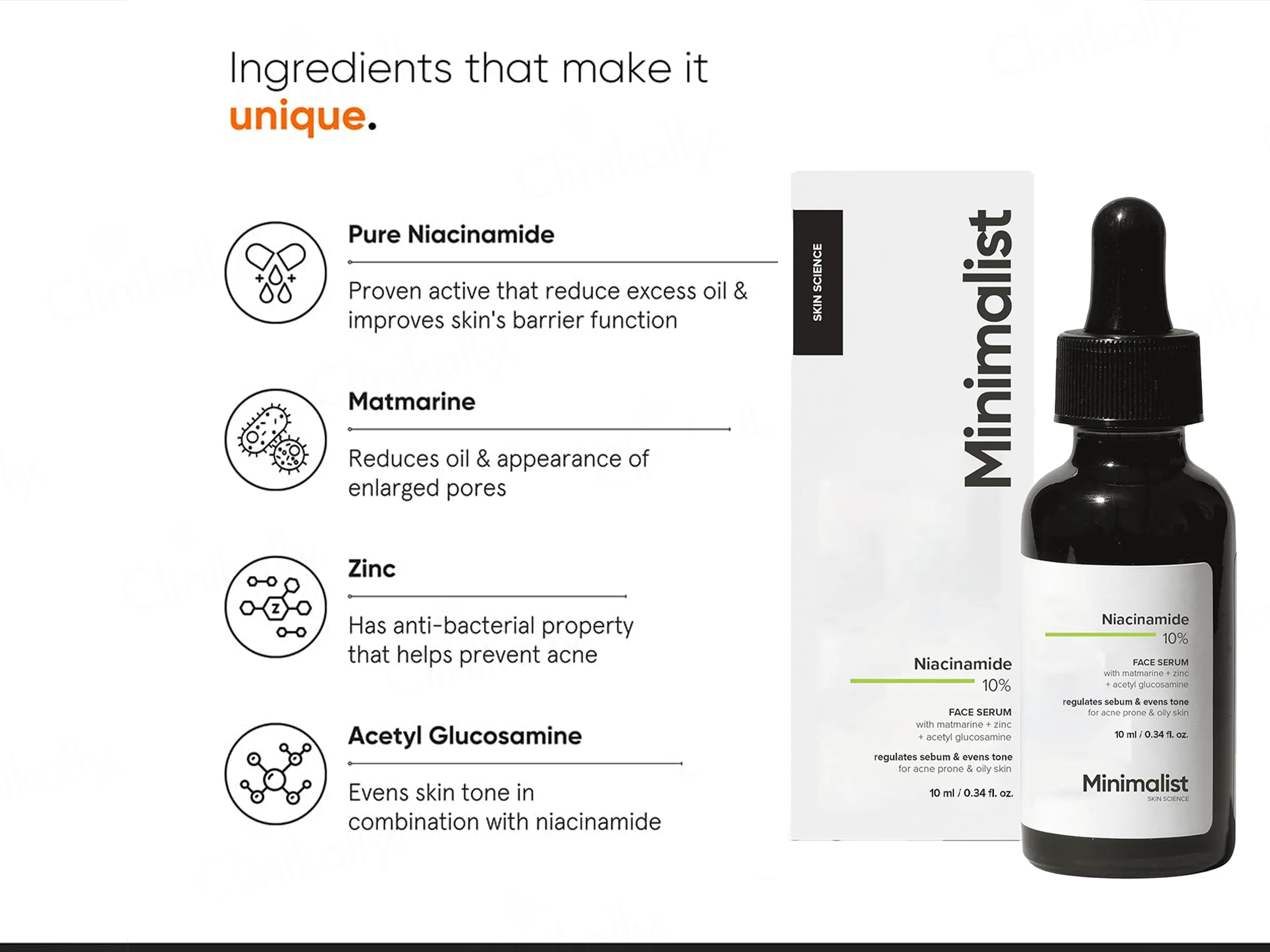 Minimalist 10% Niacinamide Face Serum - Image 3