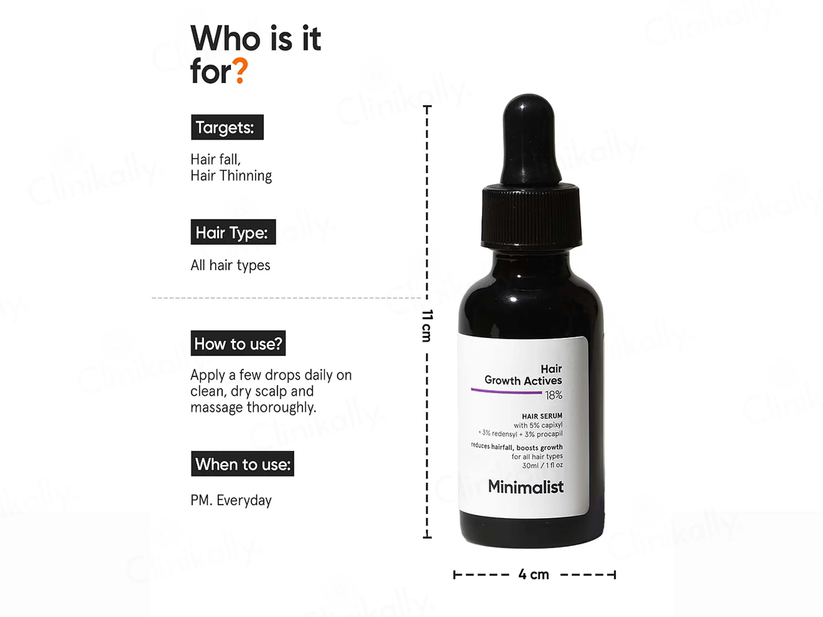 Minimalist 18% Hair Growth Actives Serum - Image 4