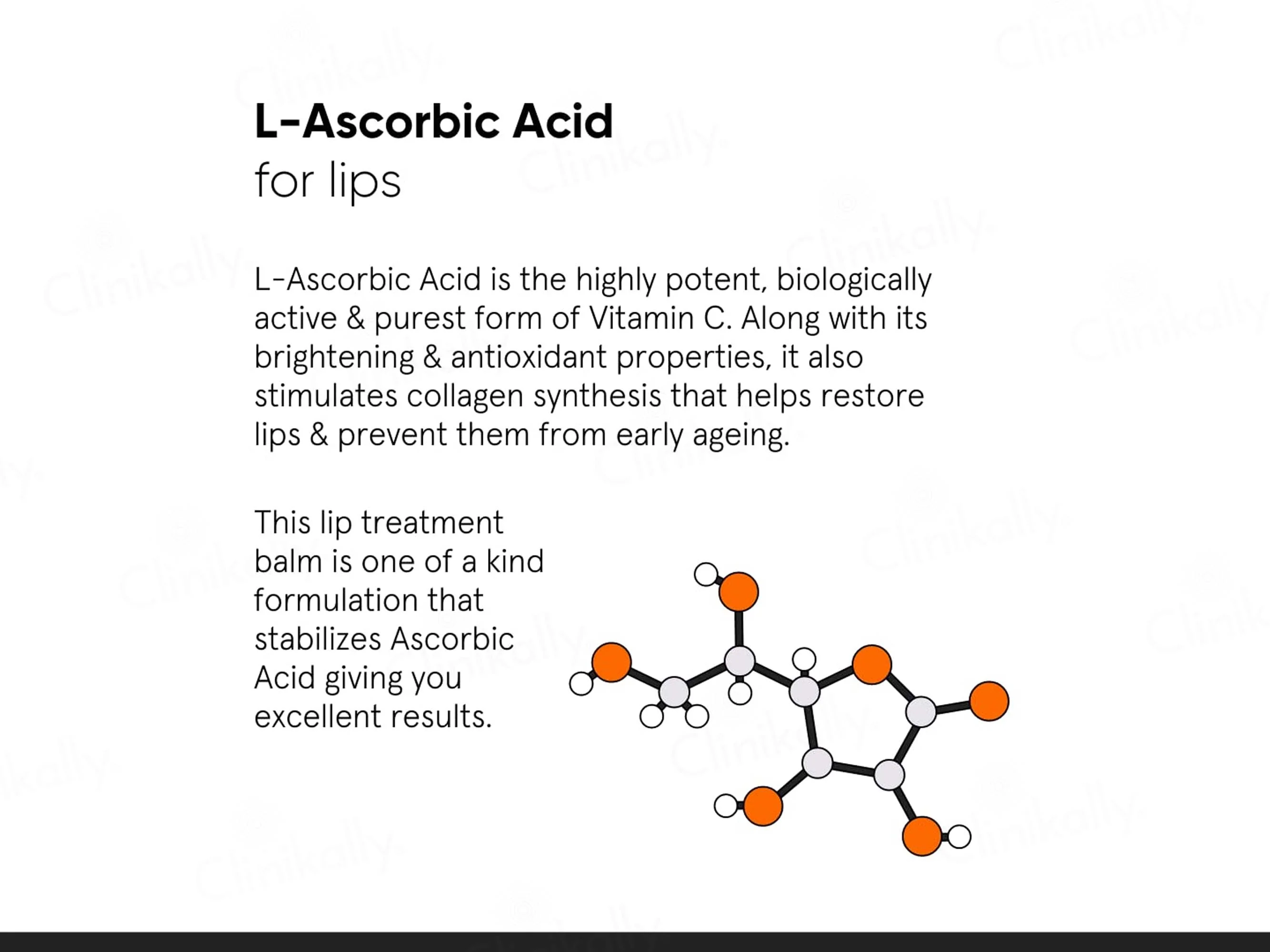 Minimalist 8% L-Ascorbic Acid Lip Treatment Balm - Image 4