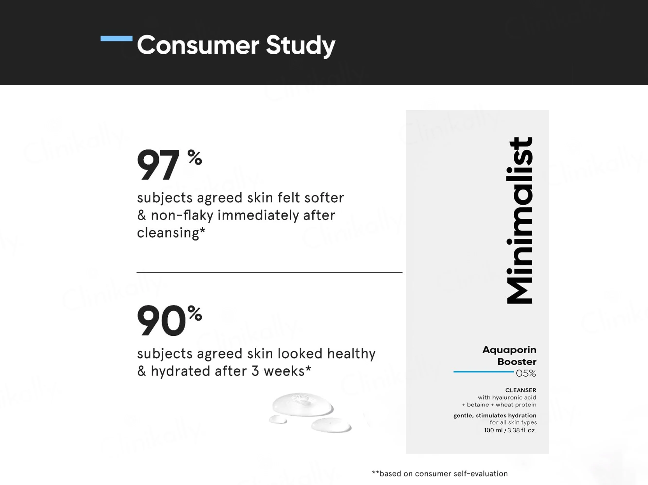Minimalist Aquaporin Booster 0.5% Cleanser - Image 2