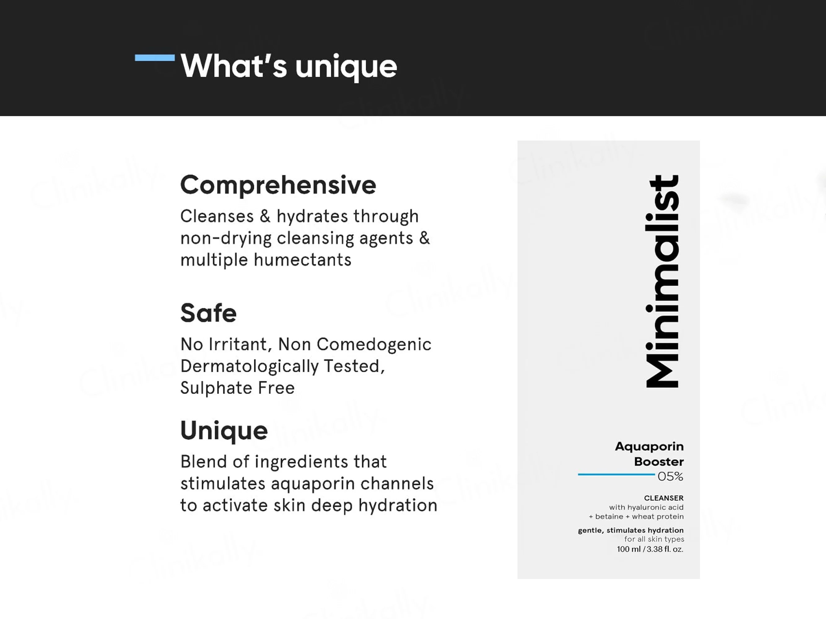 Minimalist Aquaporin Booster 0.5% Cleanser - Image 3