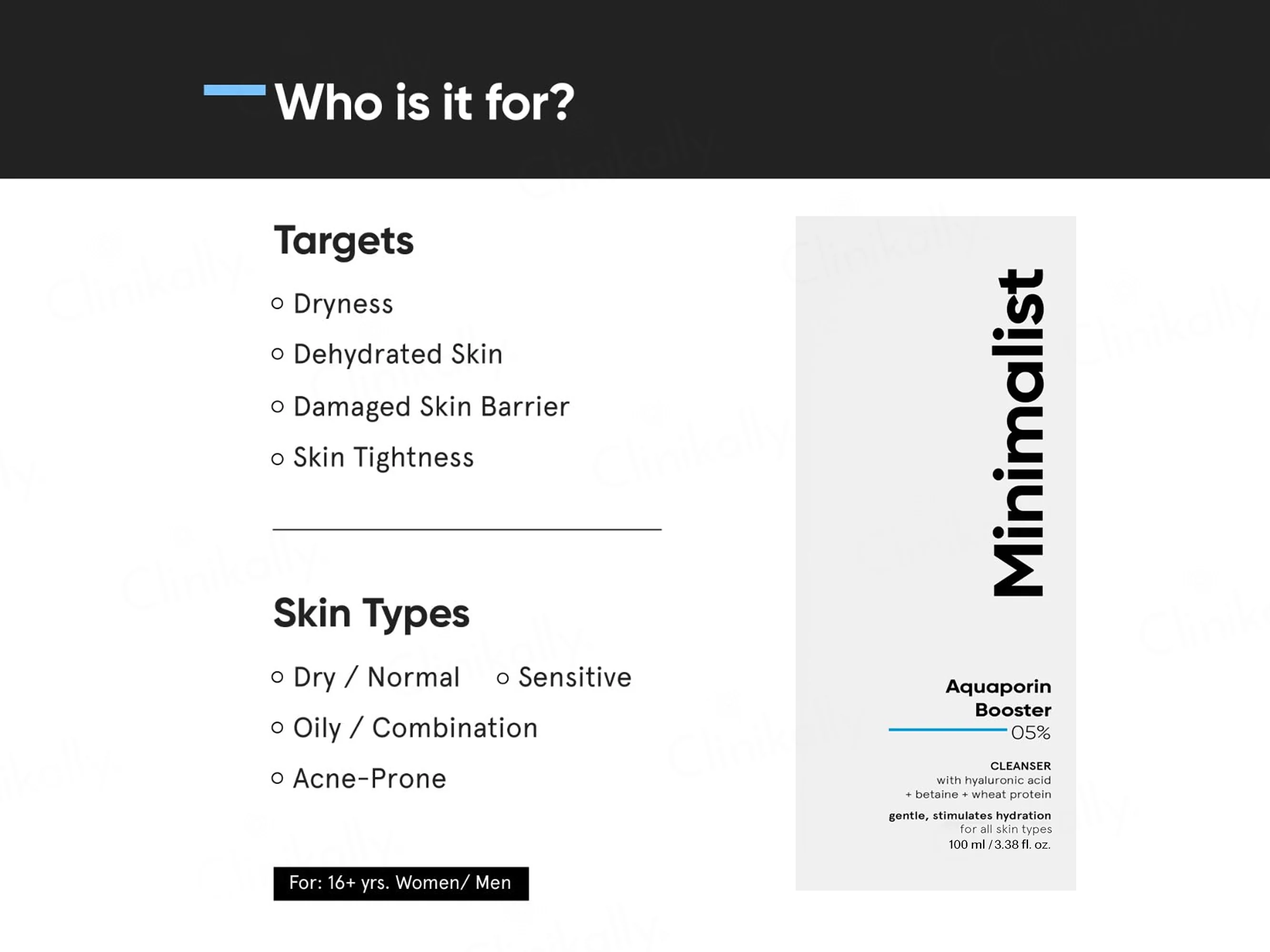 Minimalist Aquaporin Booster 0.5% Cleanser - Image 4