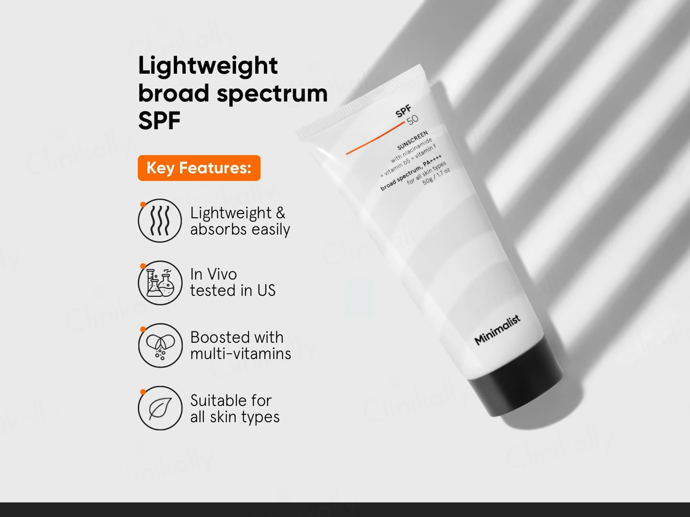 Minimalist Broad Spectrum Sunscreen SPF 50 PA++++ - Image 11