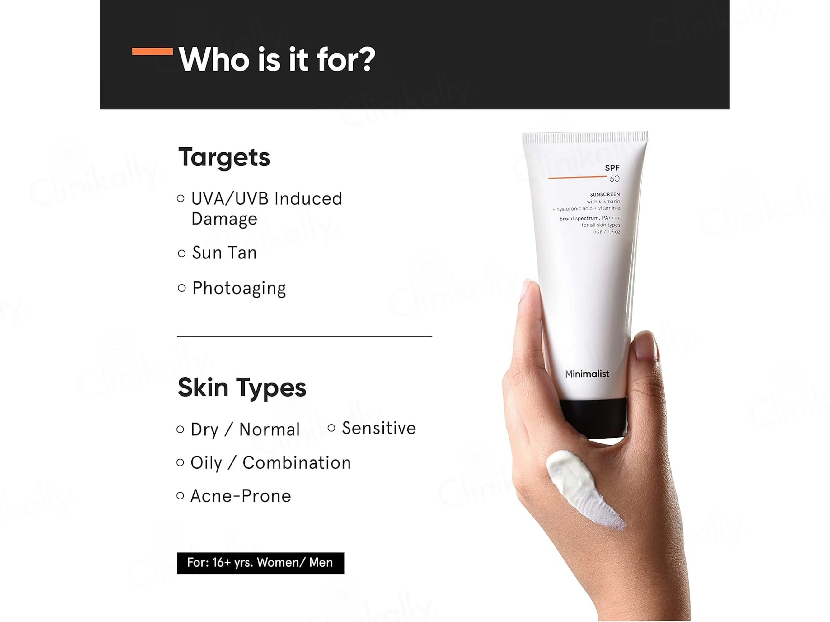 Minimalist Broad Spectrum Sunscreen SPF 60 PA ++++ - Image 3
