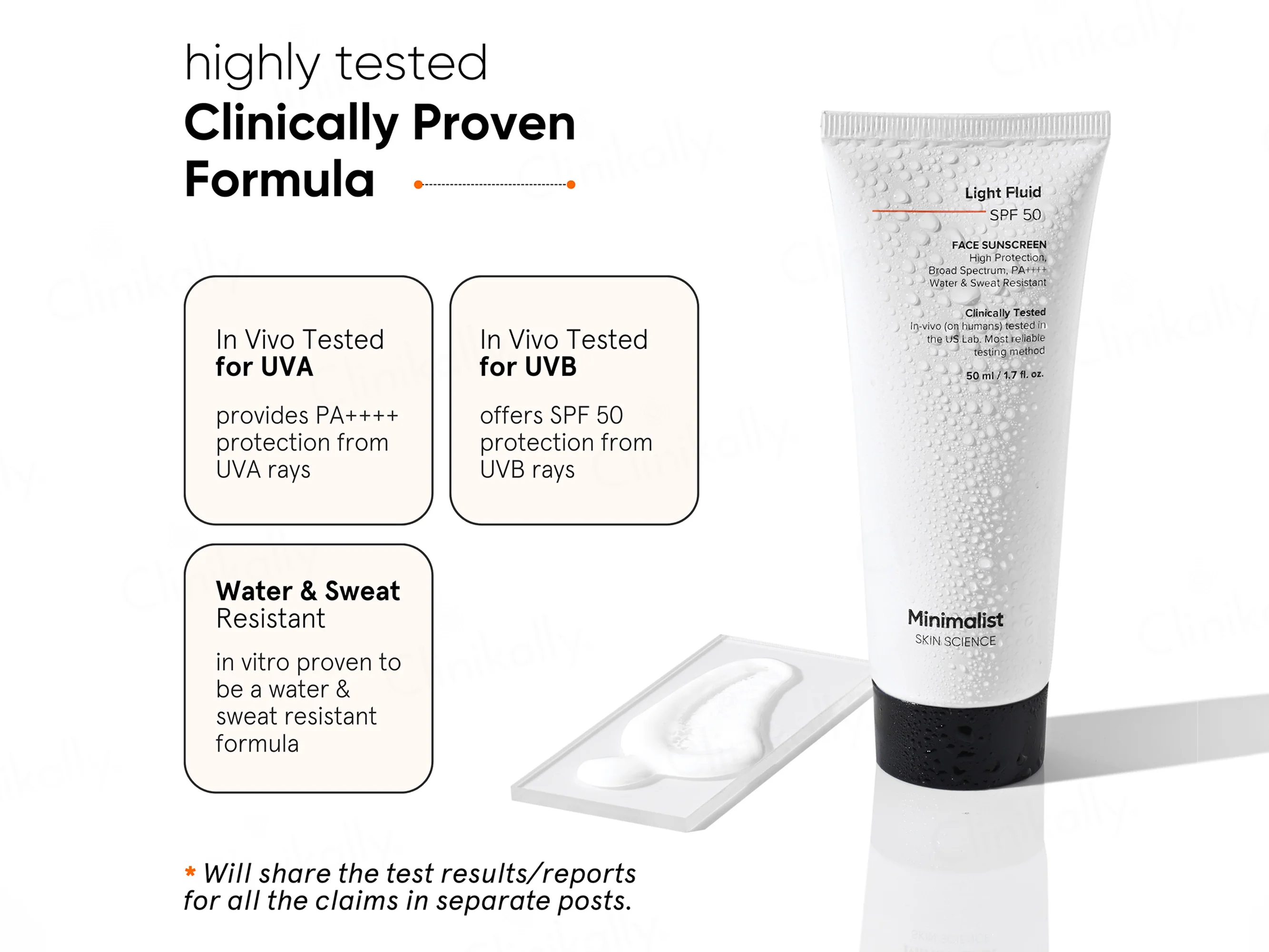 Minimalist Light Fluid Face Sunscreen SPF 50 PA++++ - Image 10