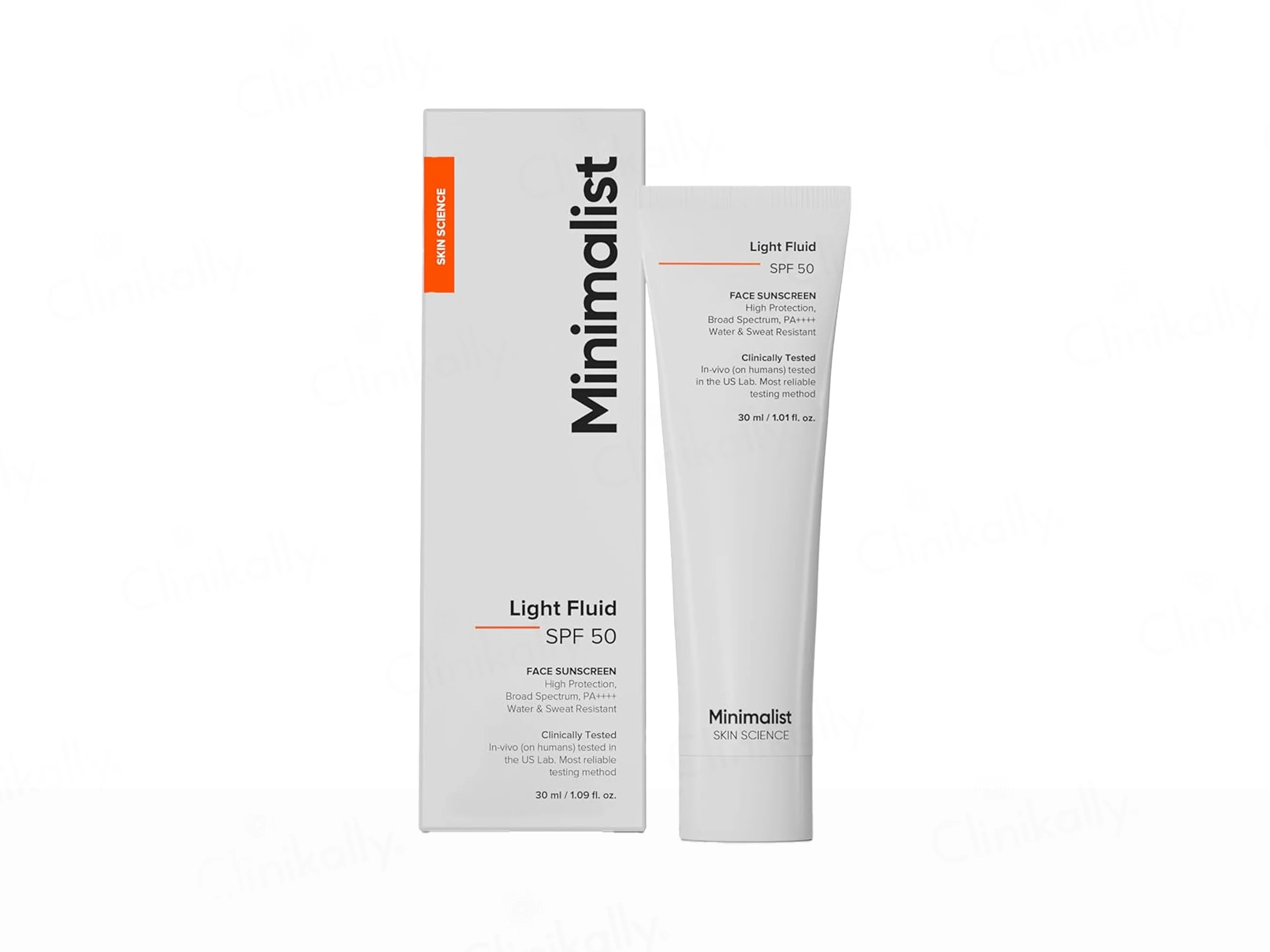 Minimalist Light Fluid Face Sunscreen SPF 50 PA++++ - Image 3