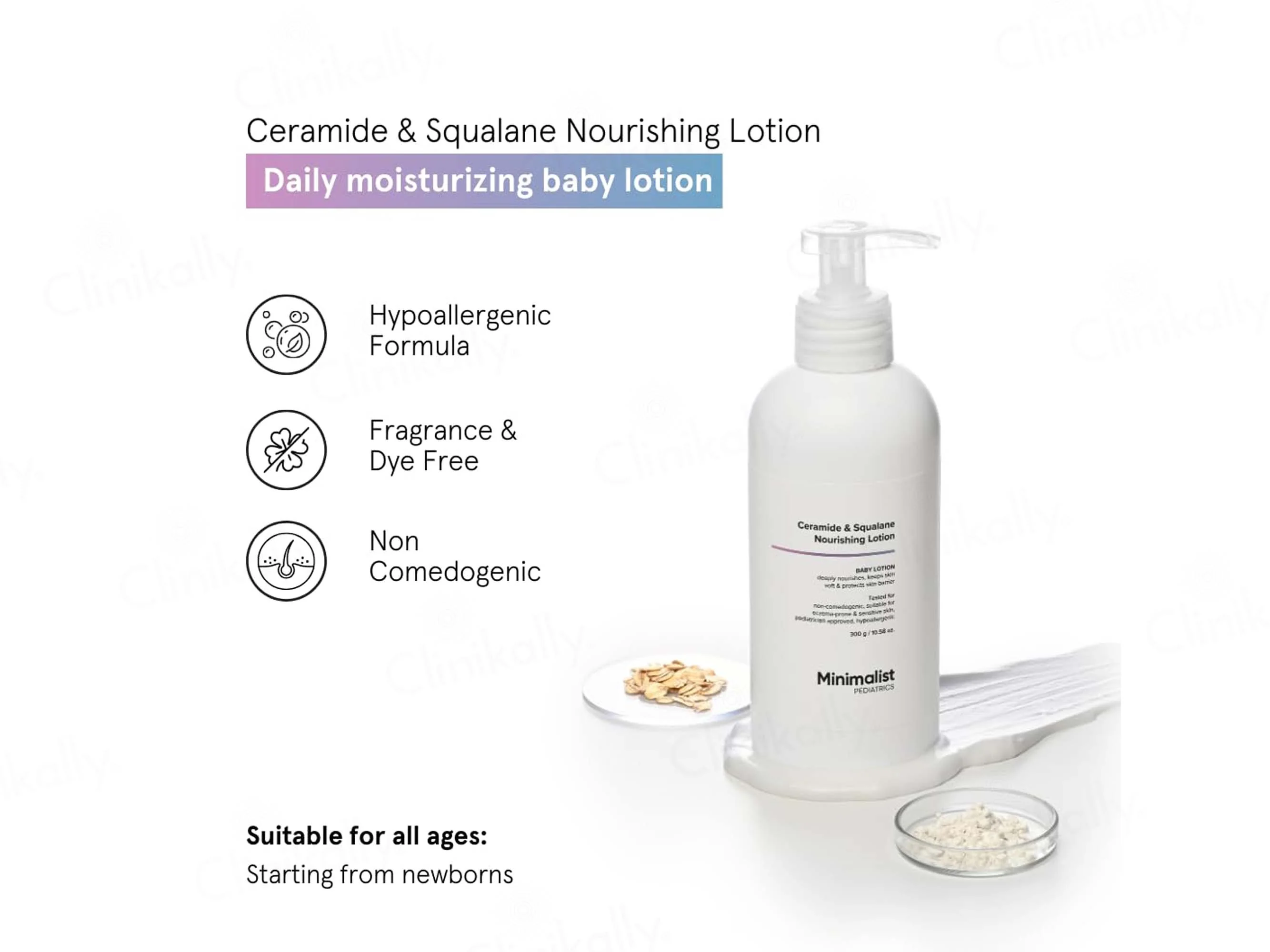 Minimalist Pediatrics Ceramide & Squalane Nourishing Lotion - Image 7