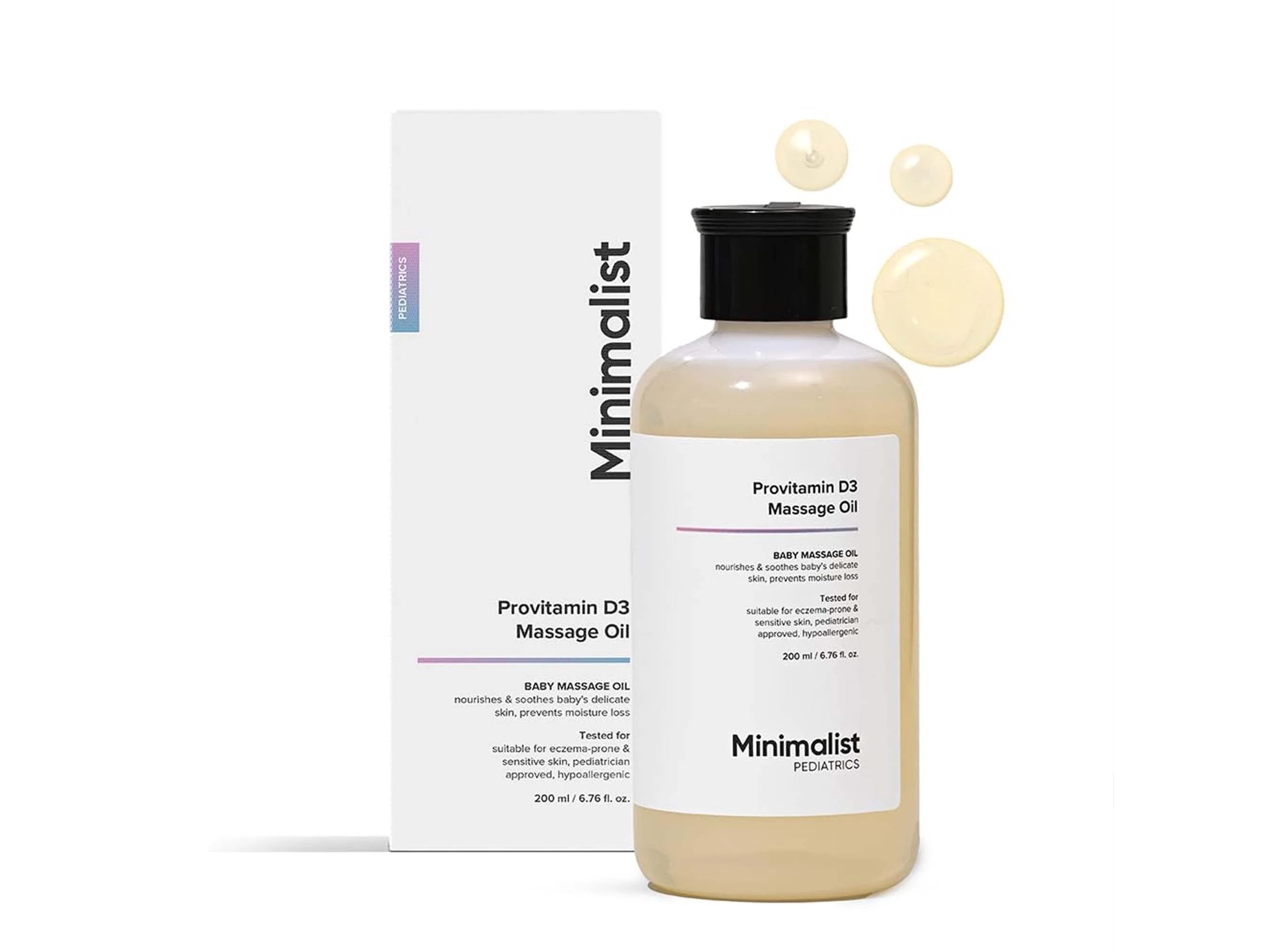 Minimalist Pediatrics Provitamin D3 Baby Massage Oil - Image 8