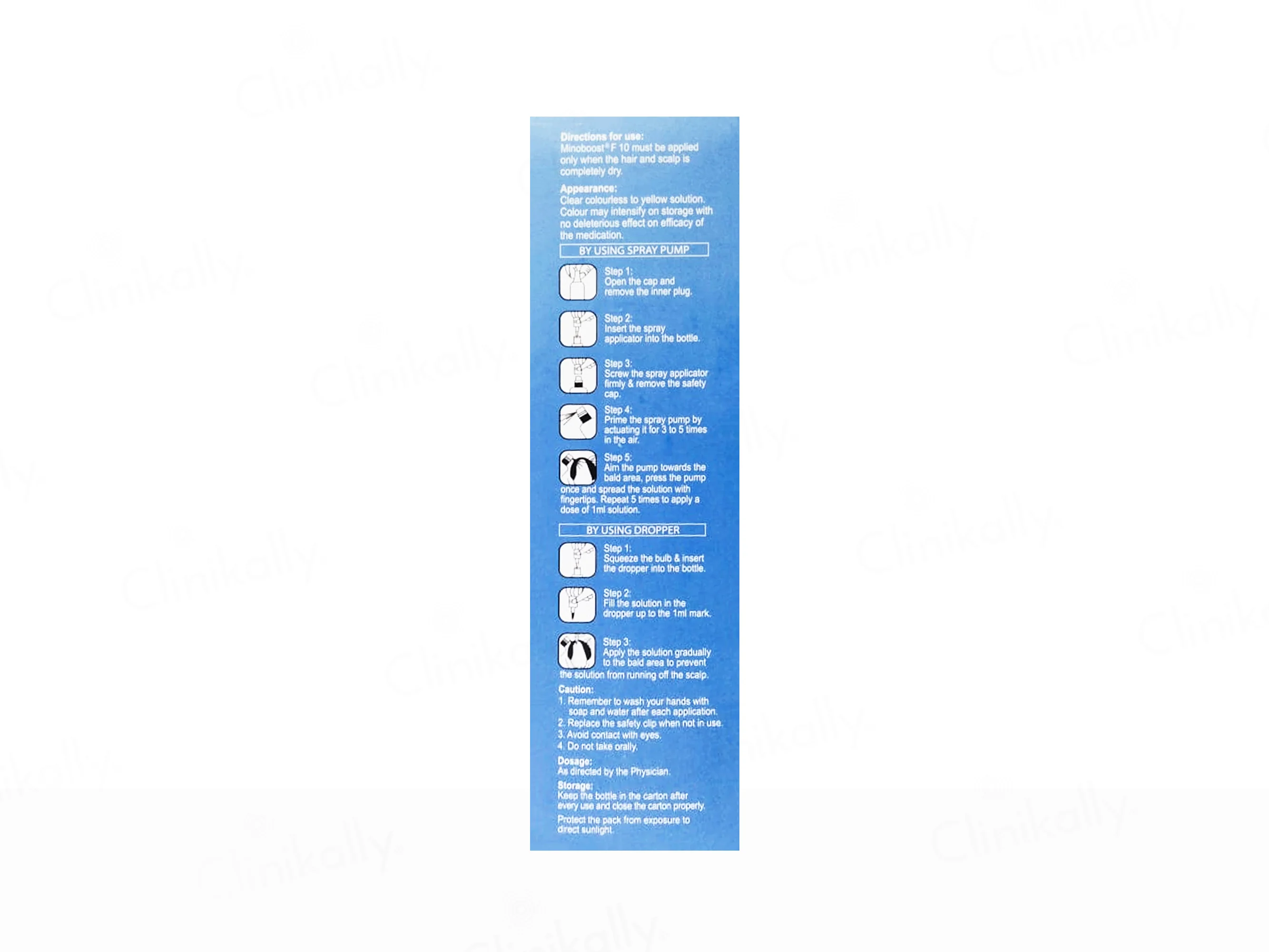 Minoboost F 10 Topical Hair Solution - Image 2