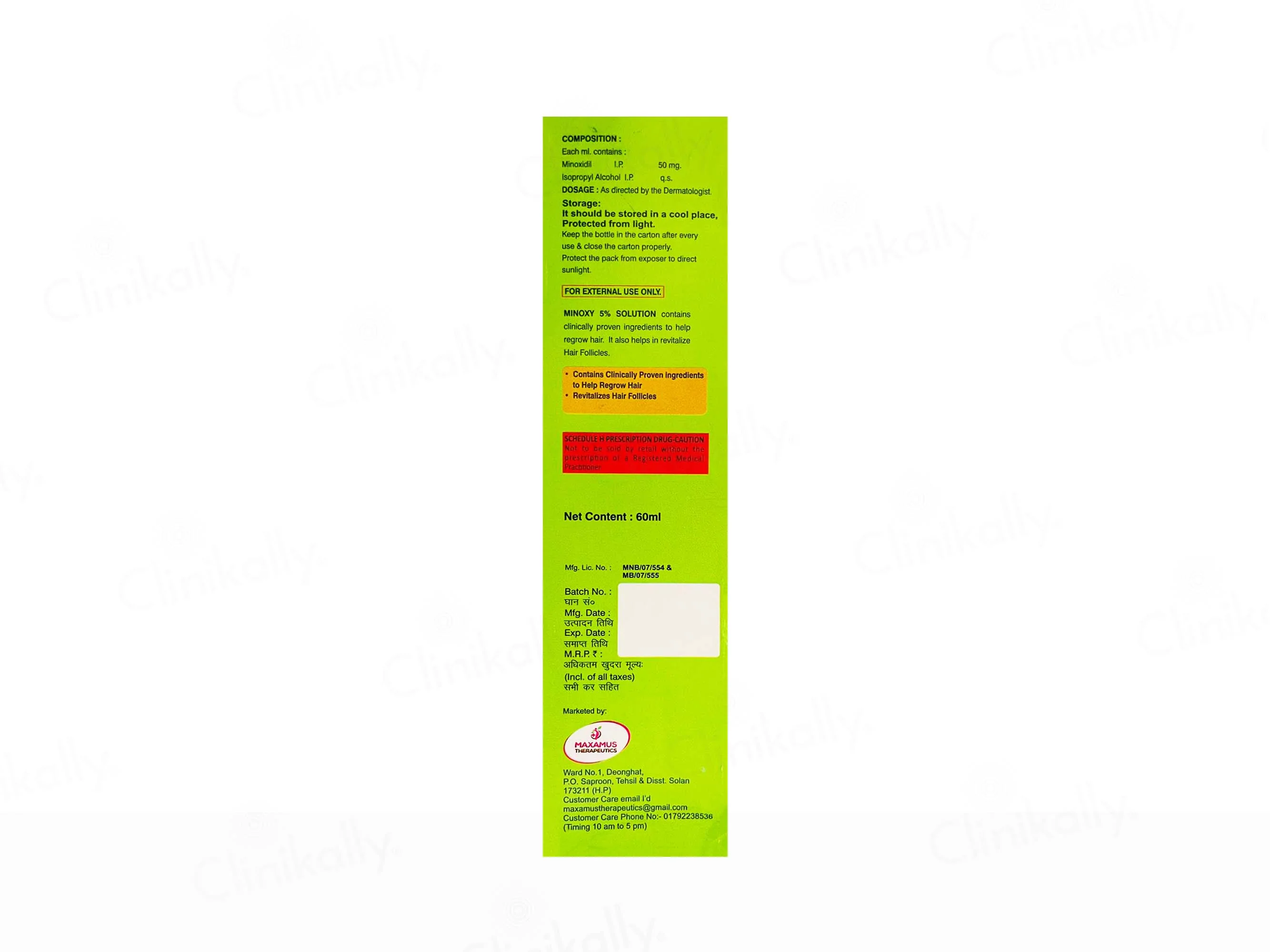 Minoxy-5 Topical Solution - Image 3