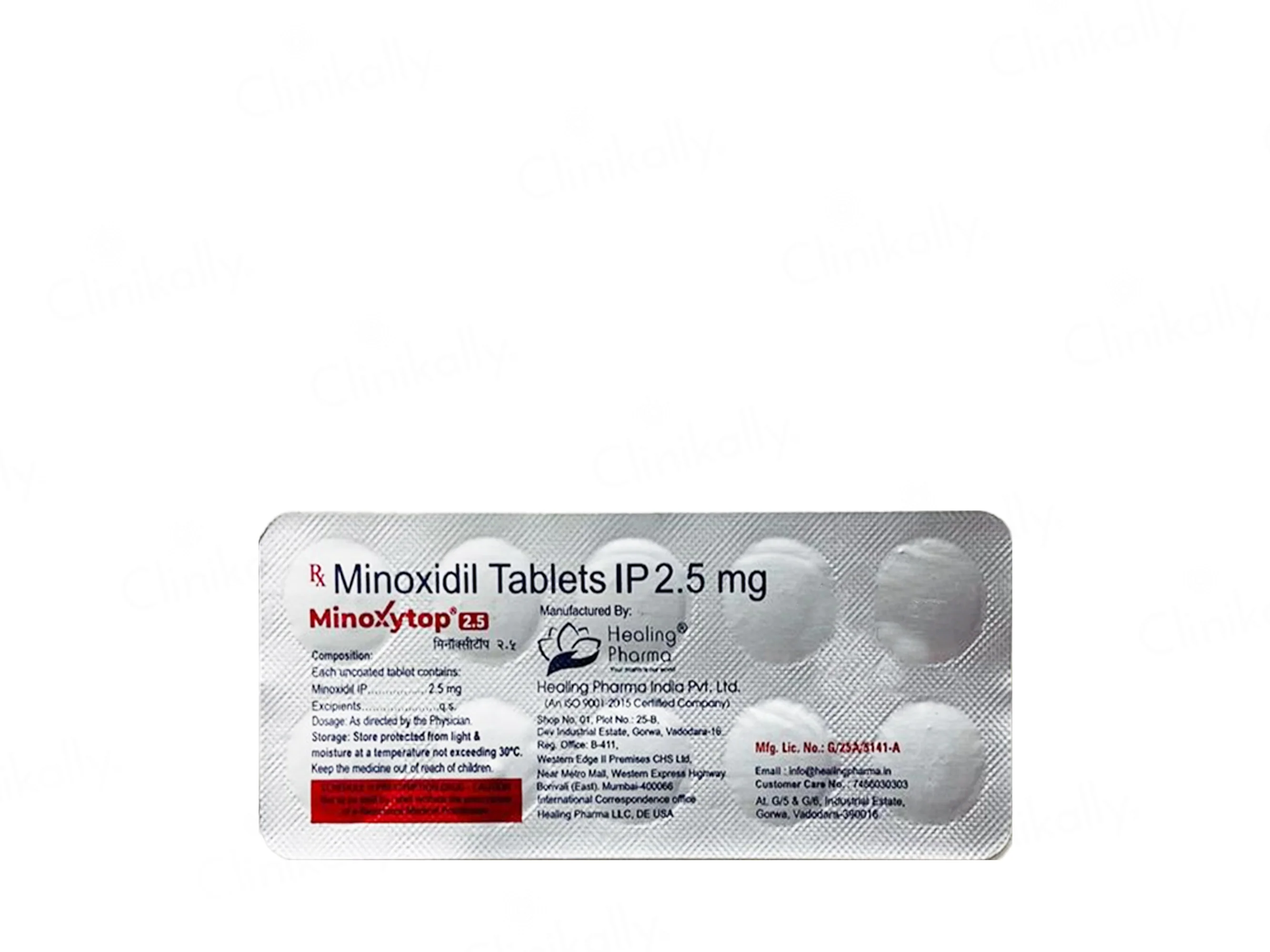 Minoxytop 2.5 Tablet - Image 3