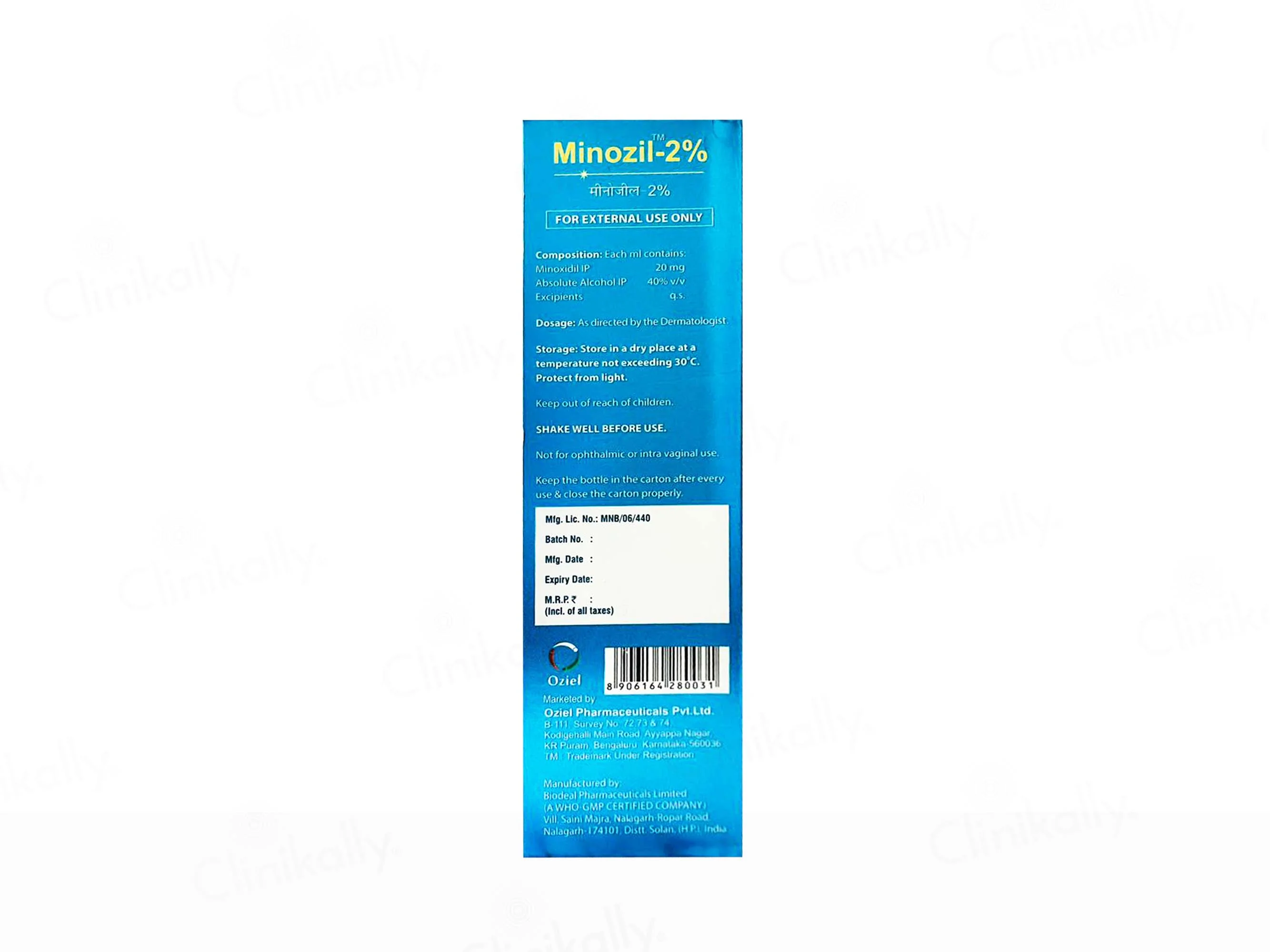 Minozil 2% Topical Solution - Image 3