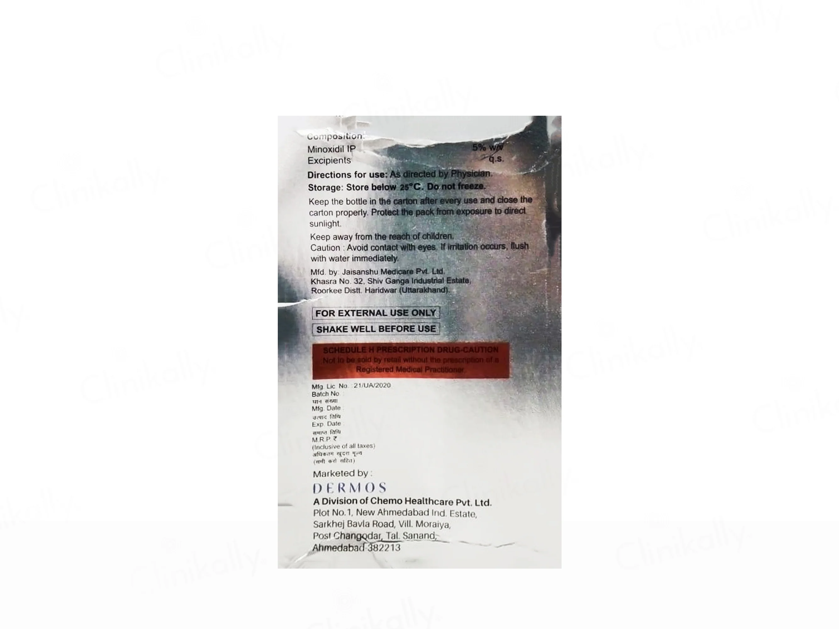 Minozure 5% Topical Solution - Image 3