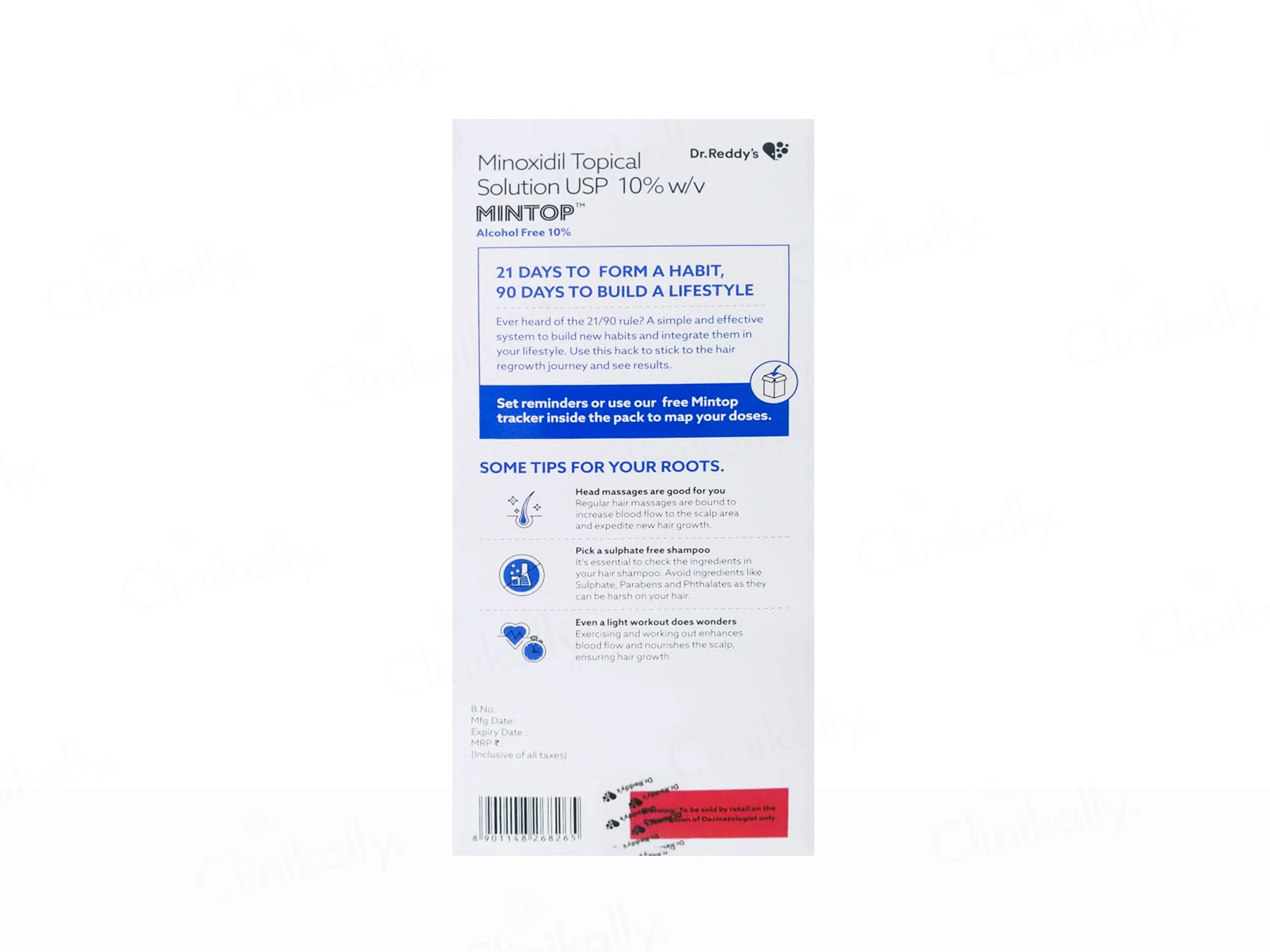 Mintop Alcohol Free 10% Topical Solution - Image 3