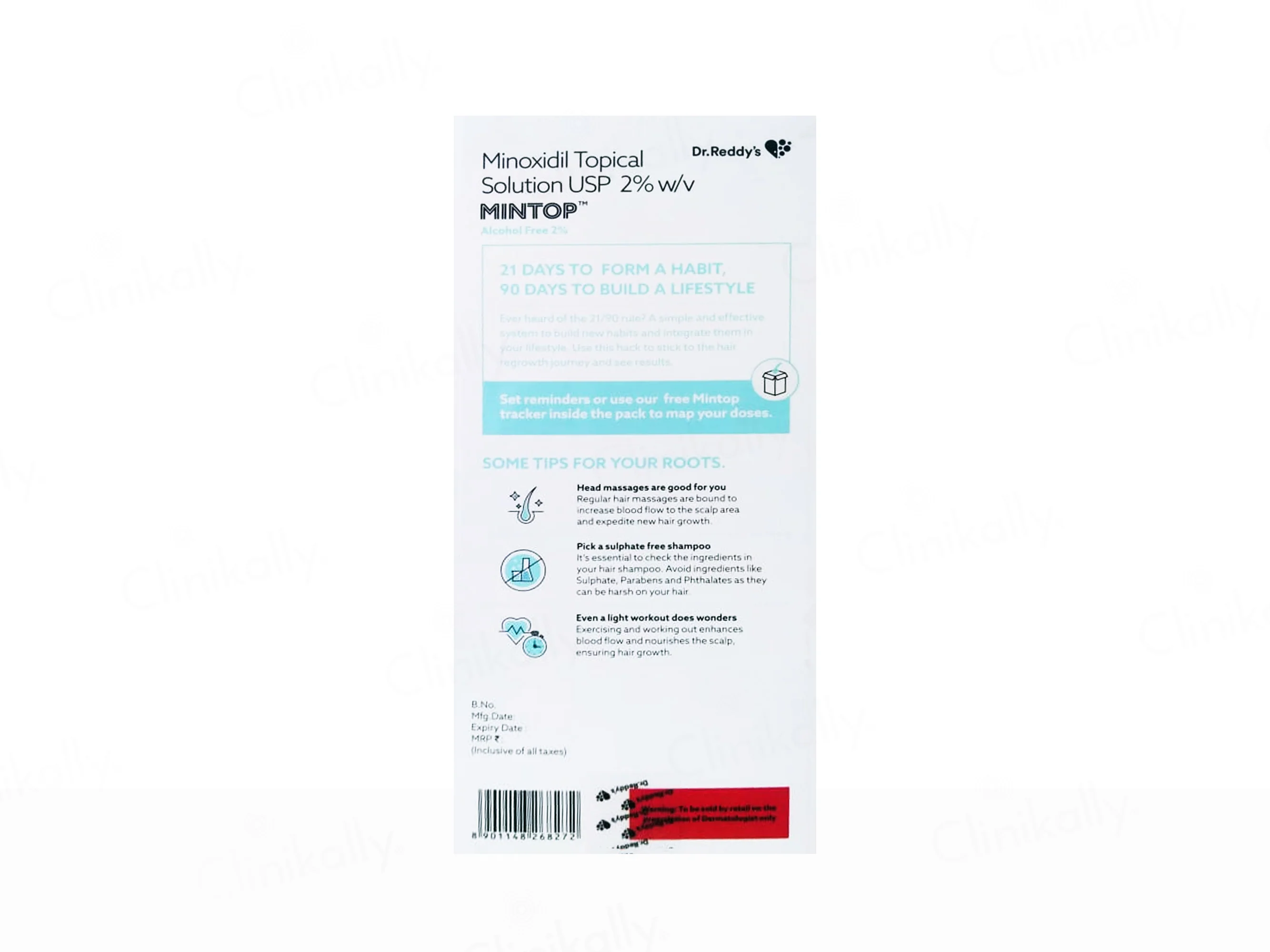 Mintop Alcohol Free 2% Topical Solution - Image 3