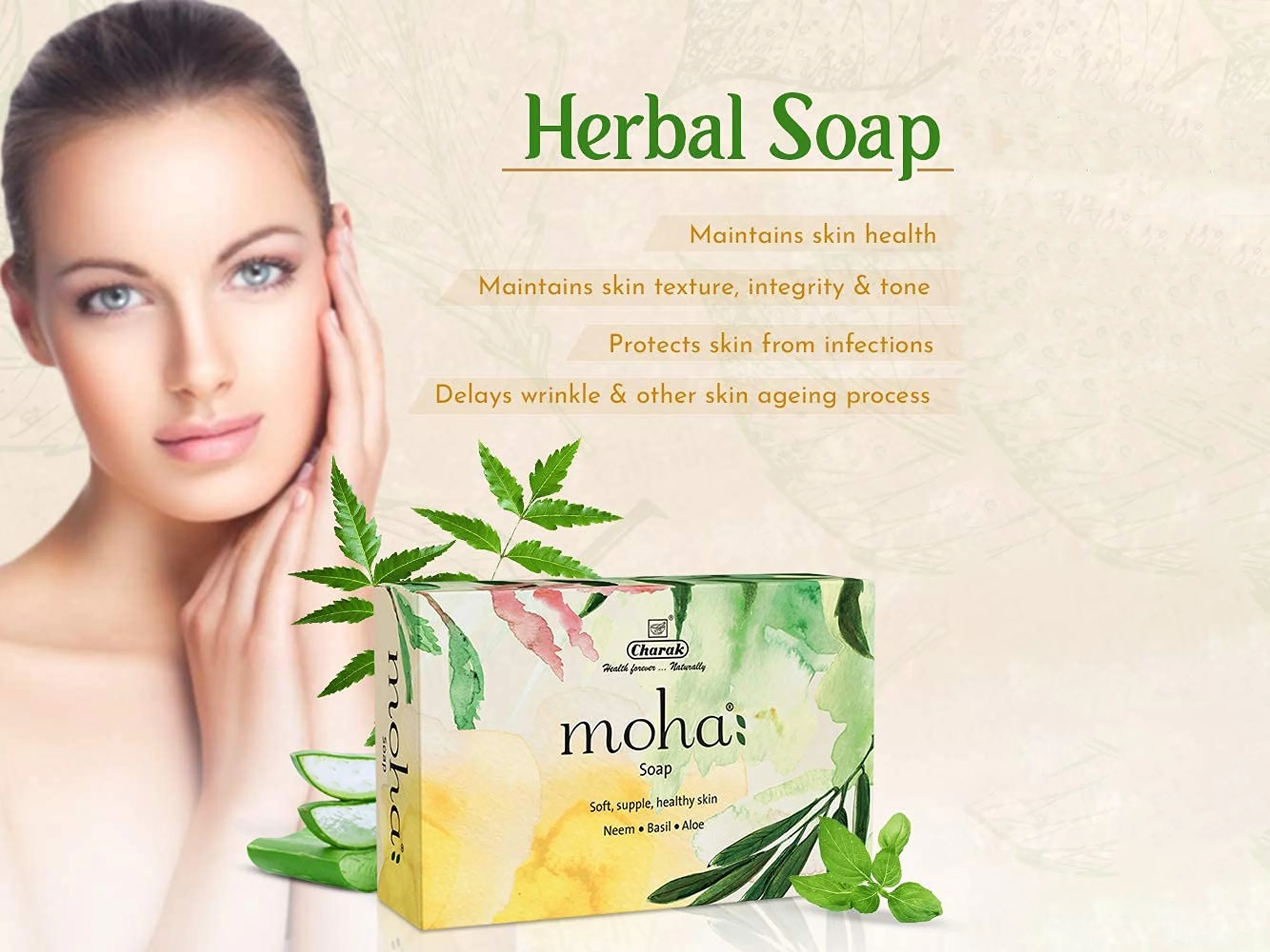 Moha: Herbal Soap (Pack Of 3) - Image 2